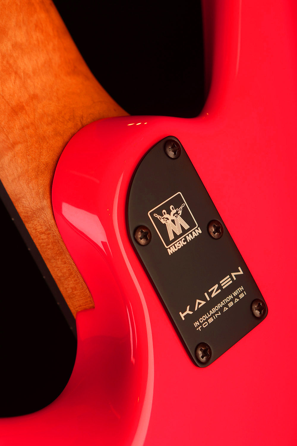 Ernie Ball Music Man Kaizen 6 string Bleeding Heart - Bass Centre Music Store Melbourne