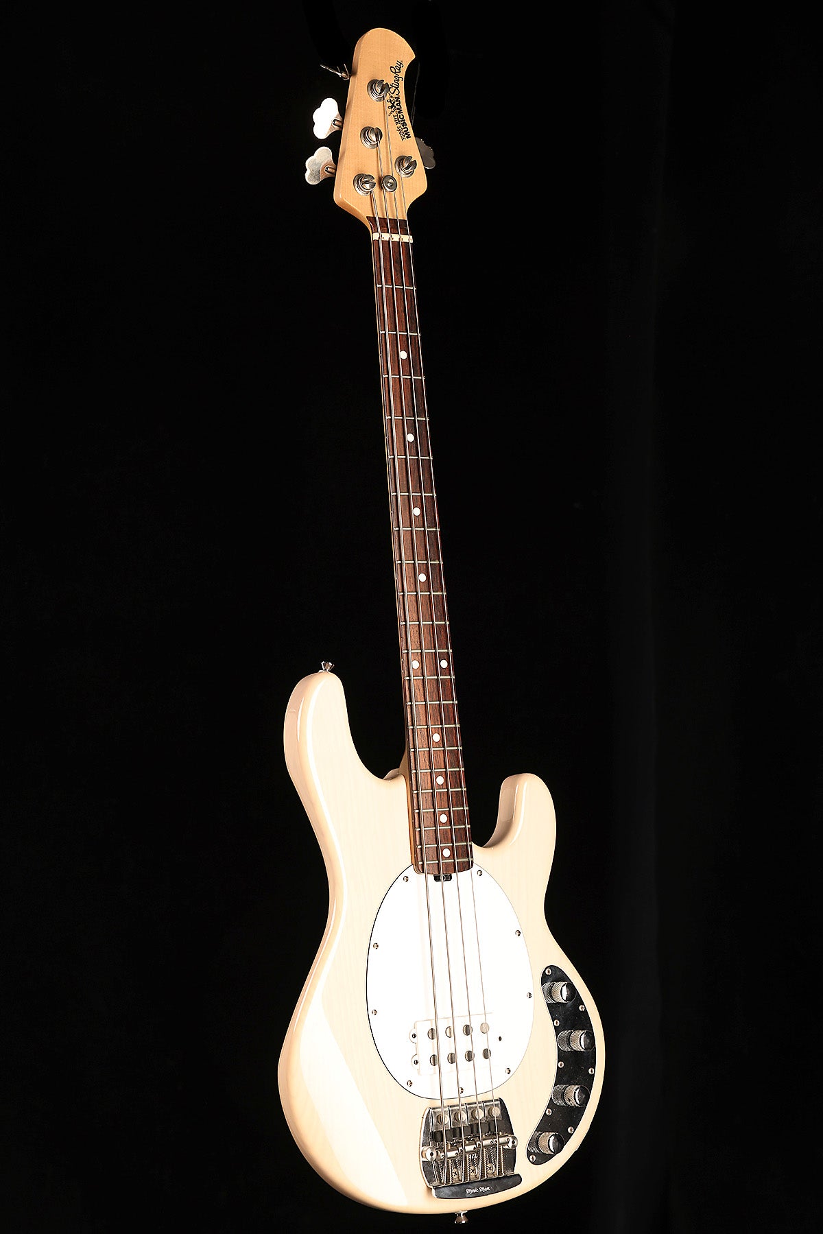Preloved 1994 Musicman Stingray 4 Mary Kaye White Ash Rosewood - Bass Centre Music Store Melbourne