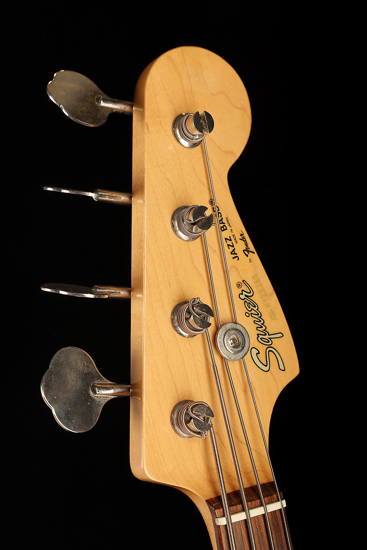 Preloved Squier Made In Japan Jazz Bass 'E series' w/case - Bass Centre Music Store Melbourne