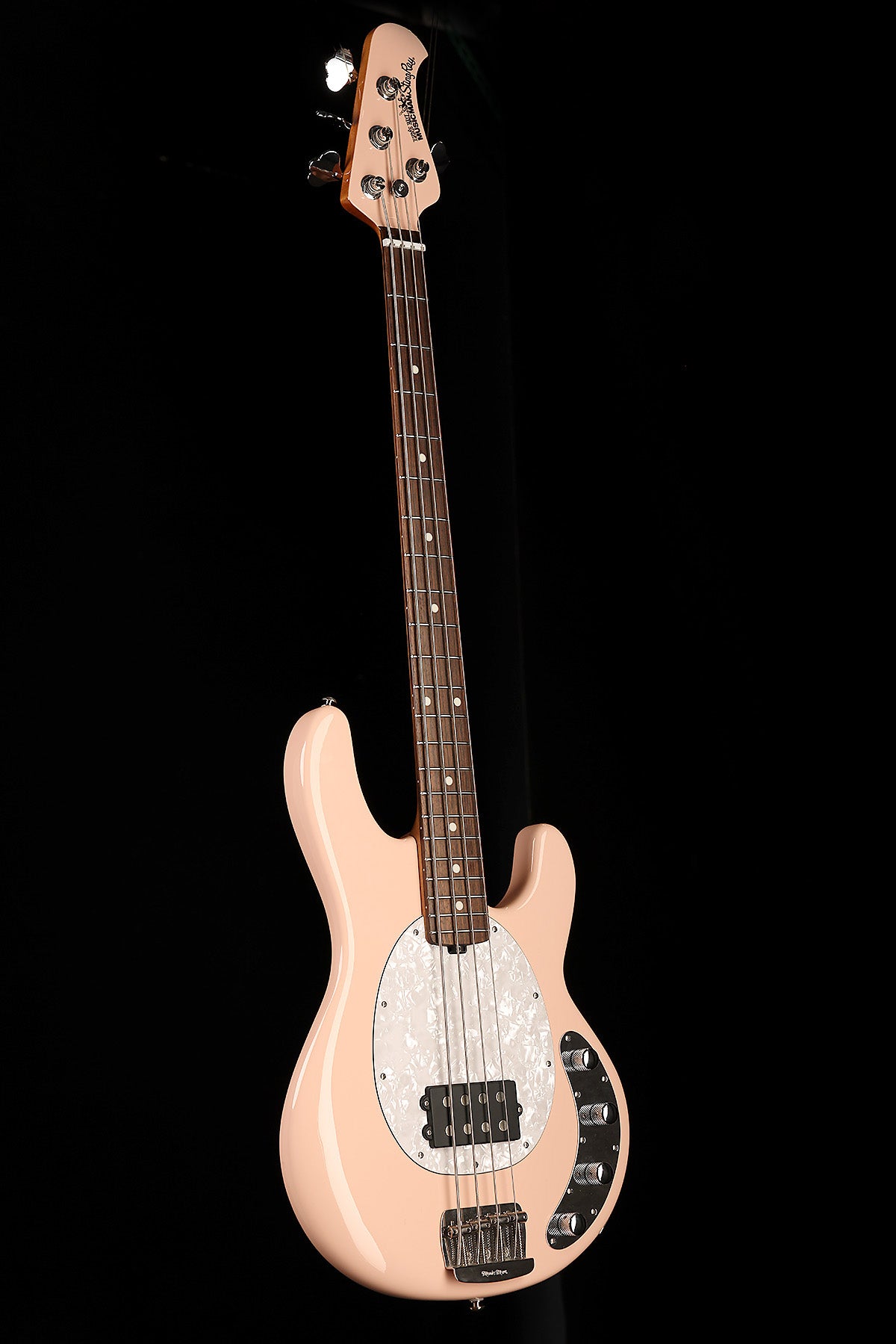 Preloved Musicman Stingray Special 4H Pueblo Pink w/case - Bass Centre Music Store Melbourne