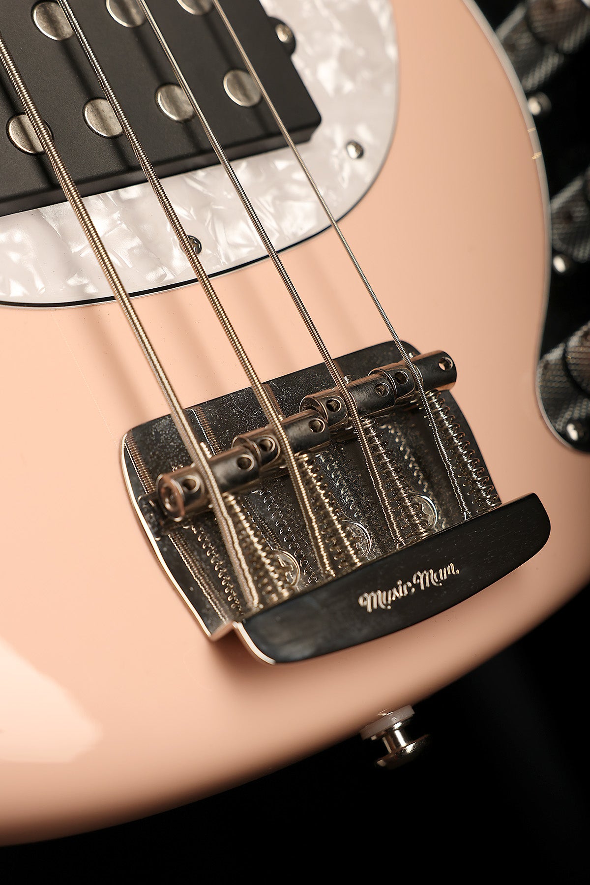 Preloved Musicman Stingray Special 4H Pueblo Pink w/case - Bass Centre Music Store Melbourne