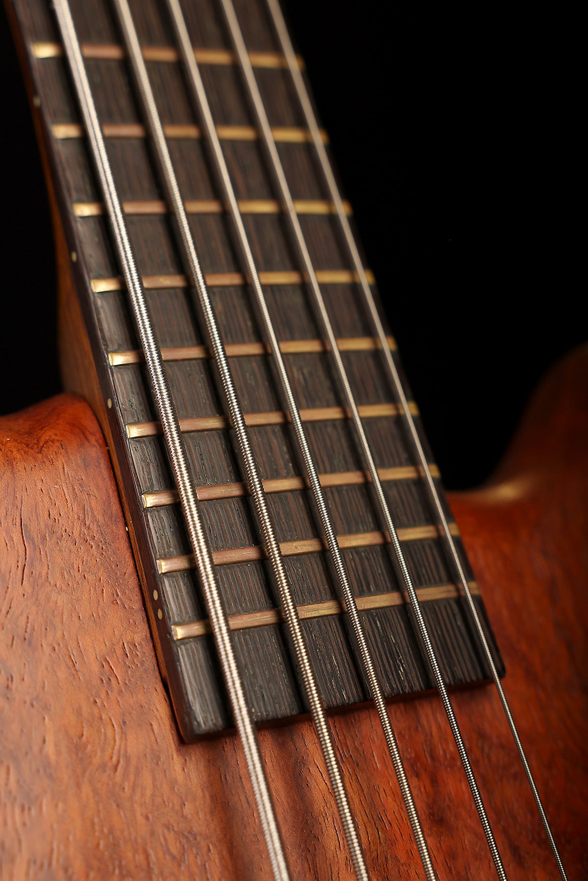 Preloved Warwick Korean Pro Series Bubinga Corvette 5 w/ Gig Bag - Bass Centre Music Store Melbourne