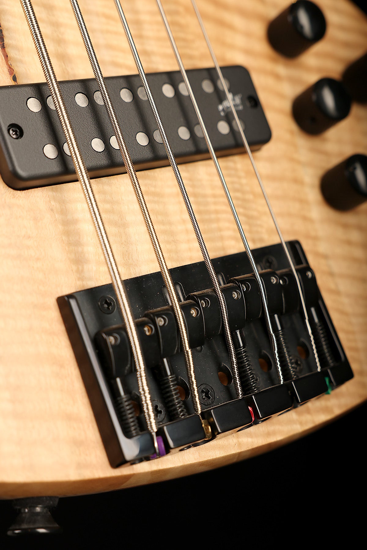 Cole Clark LLB5 Figured Mountain Ash 5 string - Bass Centre Music Store Melbourne
