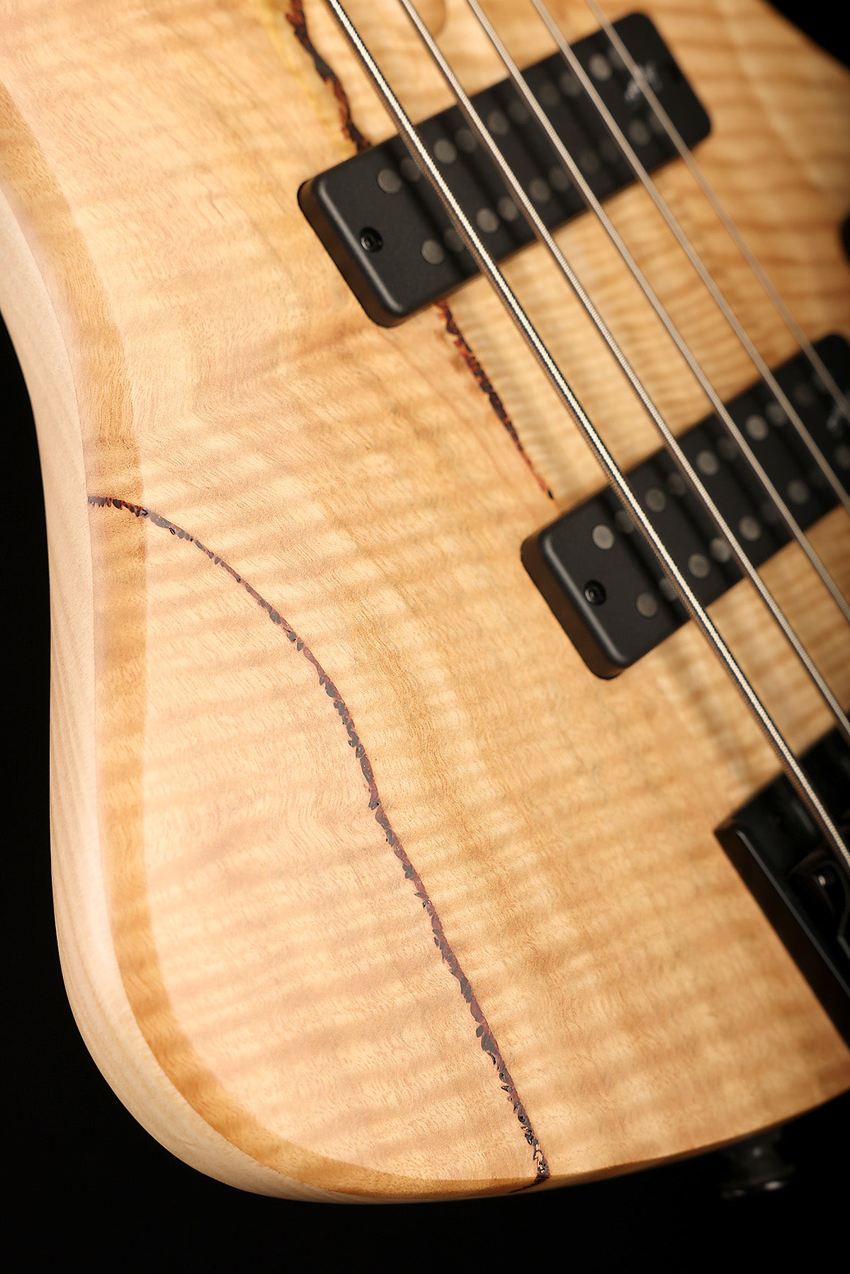 Cole Clark LLB5 Figured Mountain Ash 5 string - Bass Centre Music Store Melbourne