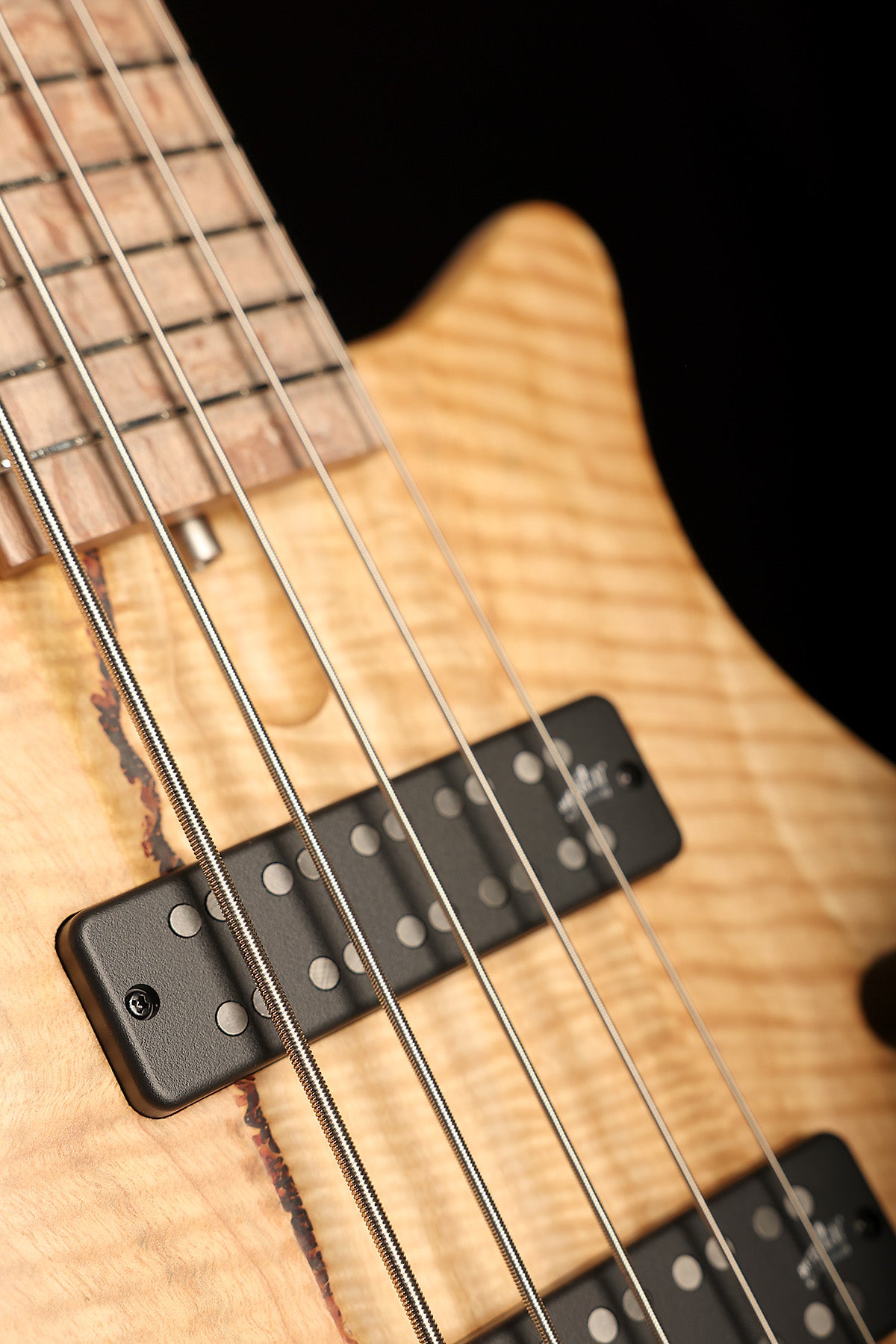 Cole Clark LLB5 Figured Mountain Ash 5 string - Bass Centre Music Store Melbourne
