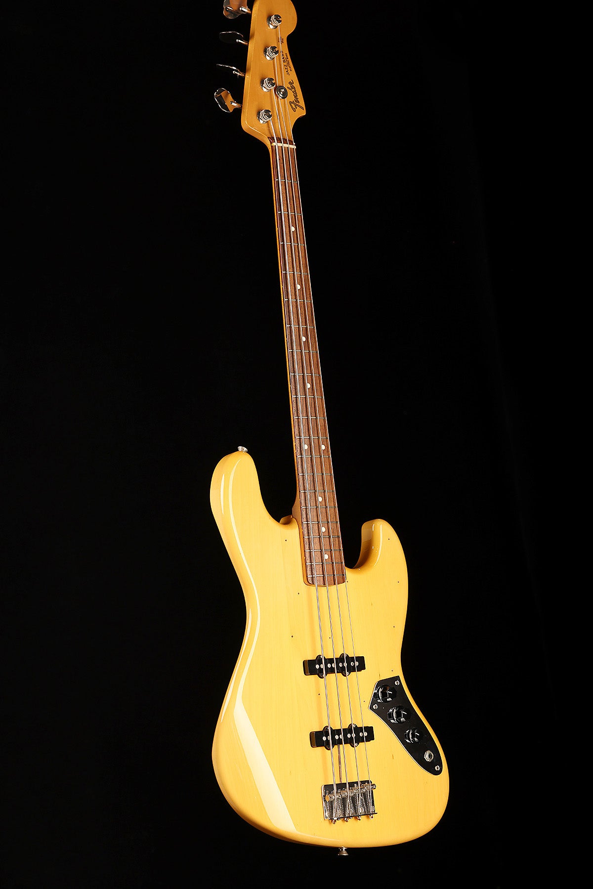 Preloved 2017 Fender Japan Tradition 60's Jazz Bass, Vintage Natural w/ Gig Bag