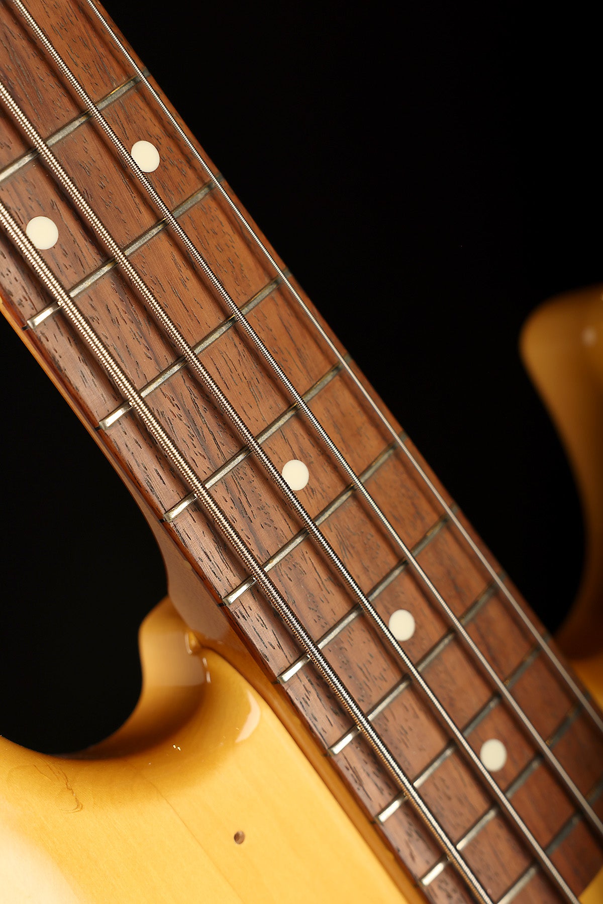 Preloved 2017 Fender Japan Tradition 60's Jazz Bass, Vintage Natural w/ Gig Bag