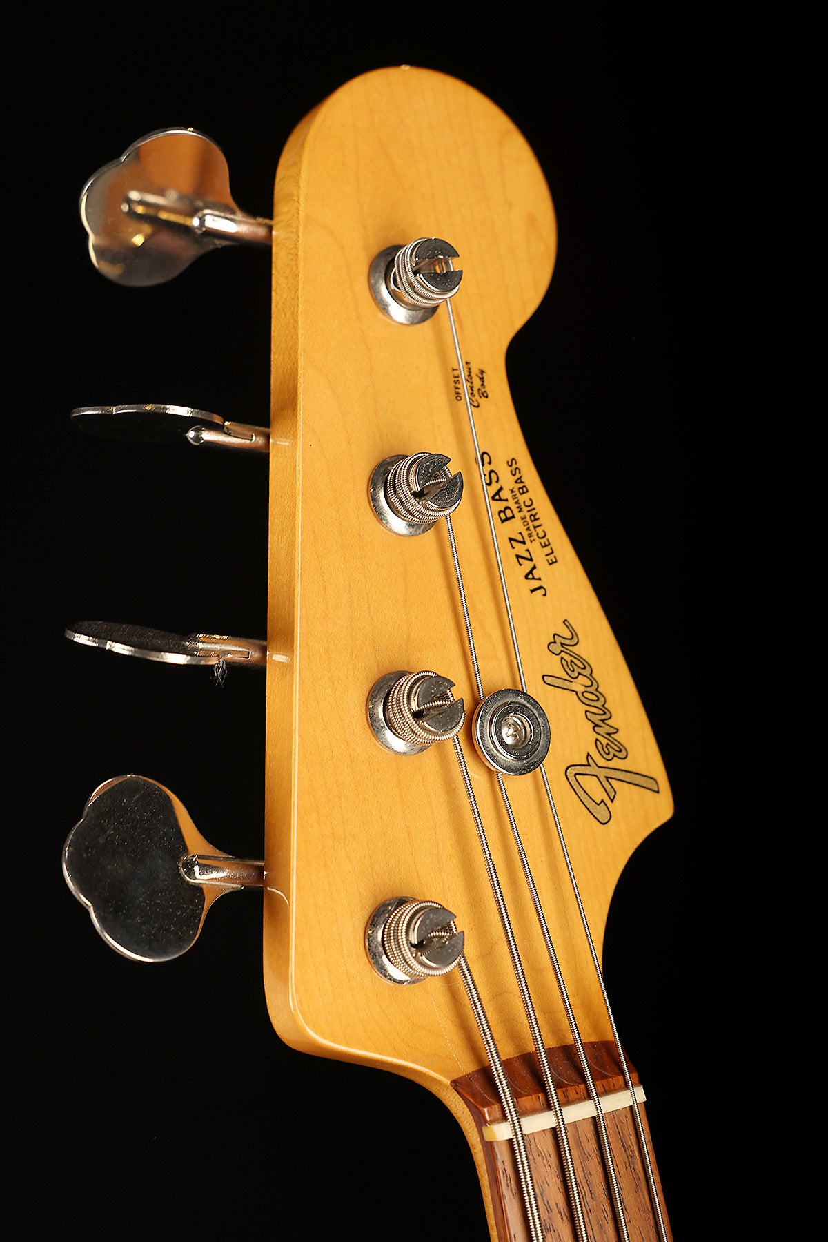 Preloved 2017 Fender Japan Tradition 60's Jazz Bass, Vintage Natural w/ Gig Bag