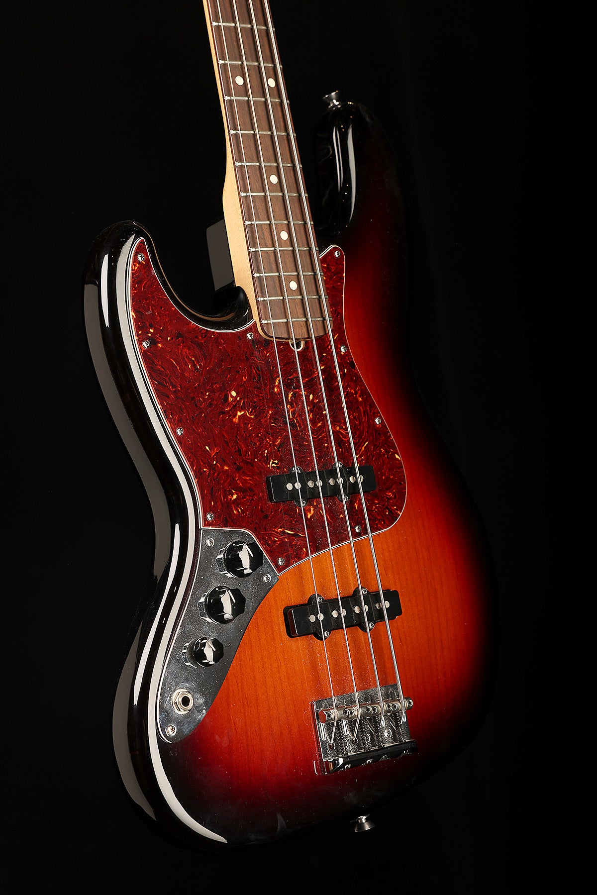 Preloved Fender American Standard Jazz Bass Left Handed w/ Case