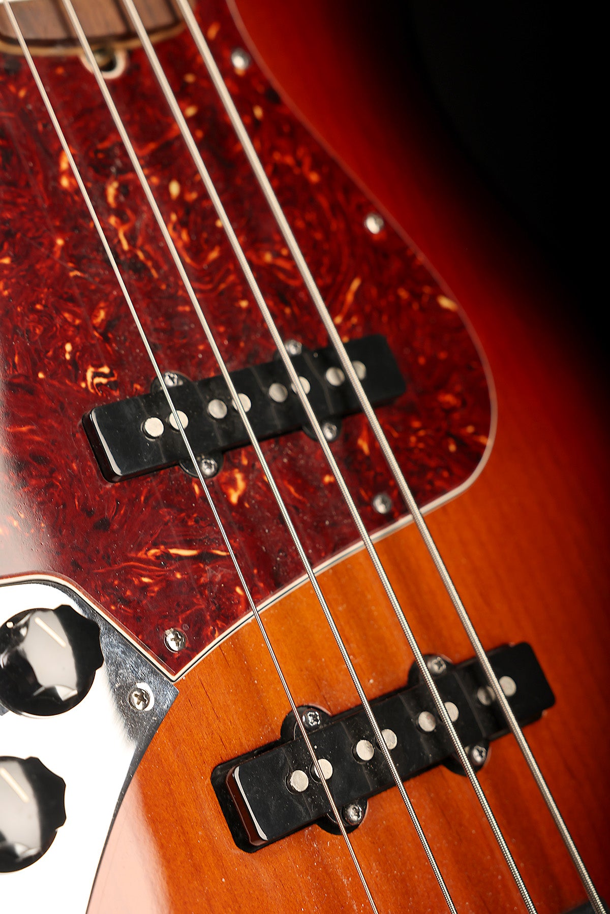 Preloved Fender American Standard Jazz Bass Left Handed w/ Case