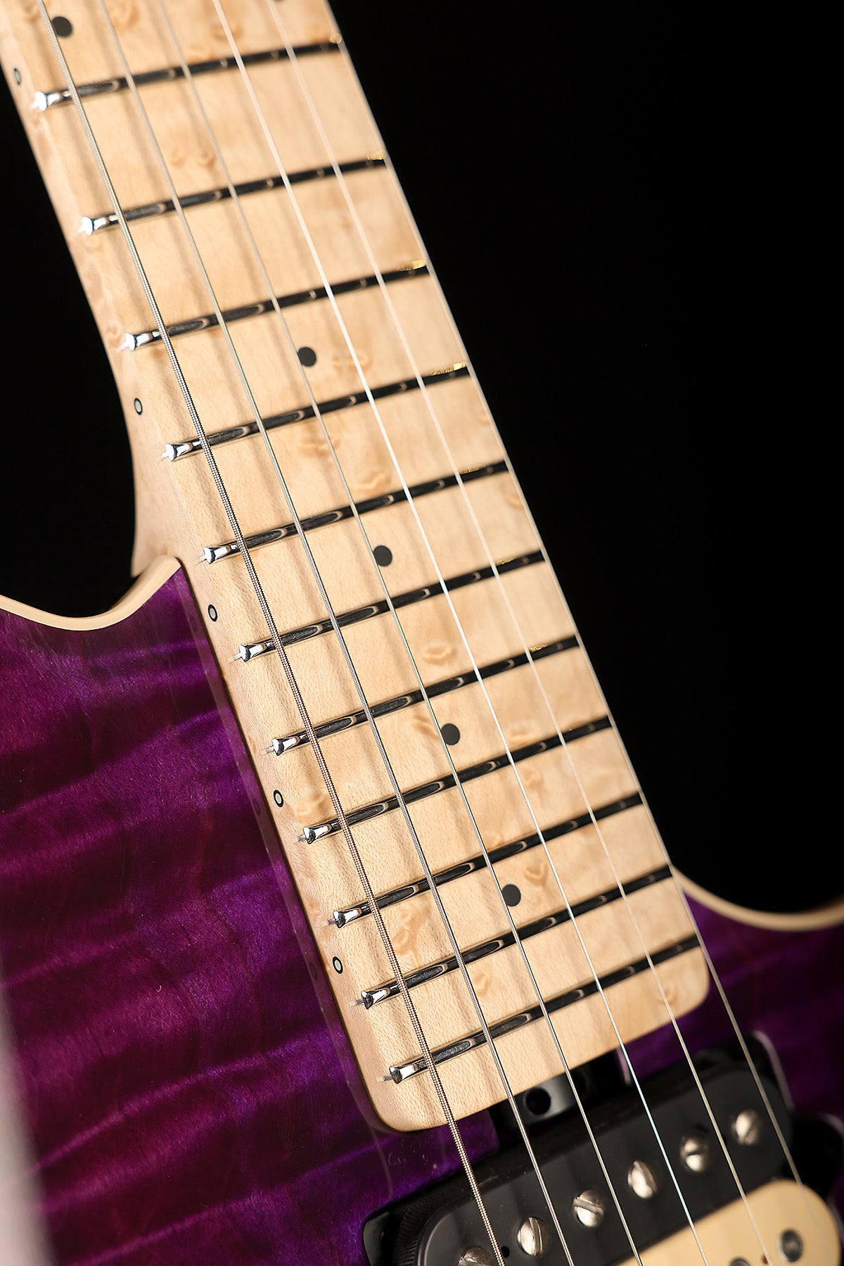 Ernie Ball Music Man 30th Anniversary Axis Trans Purple