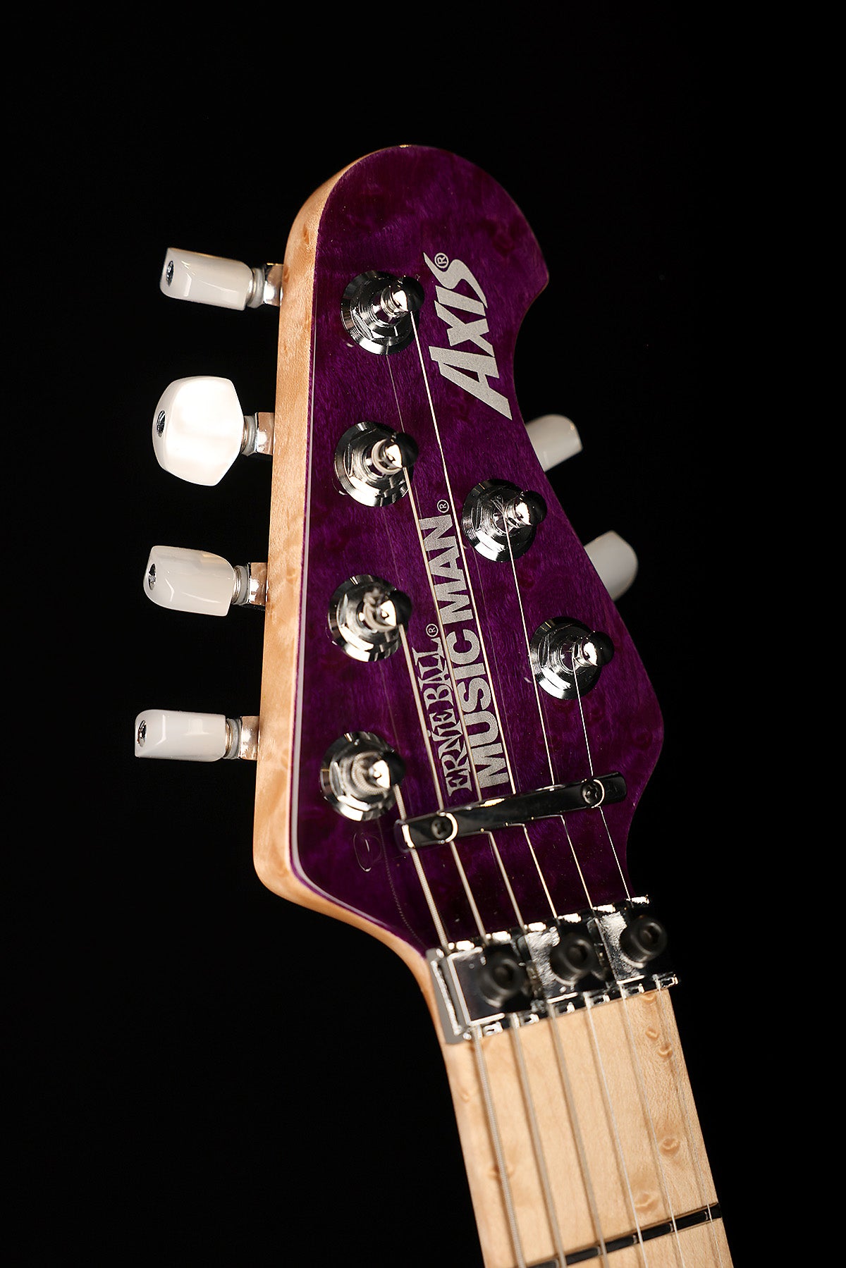 Ernie Ball Music Man 30th Anniversary Axis Trans Purple