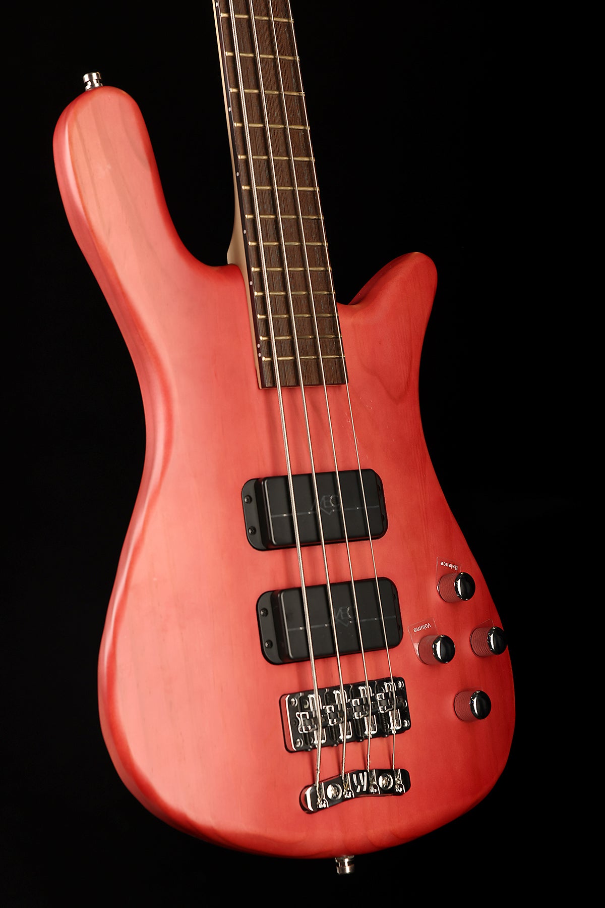 Warwick RockBass Streamer STD 4 String Burgundy Red Trans Satin