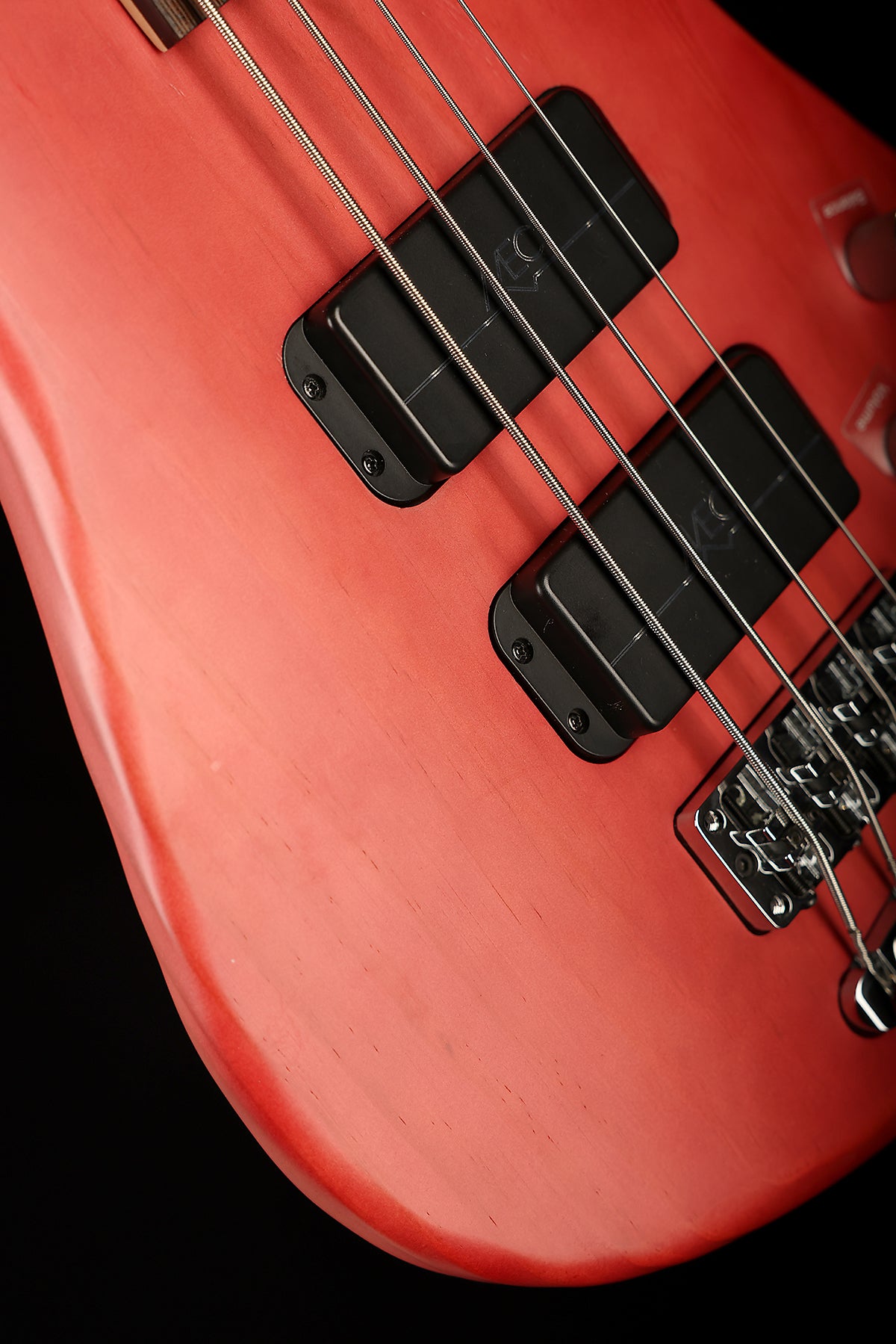Warwick RockBass Streamer STD 4 String Burgundy Red Trans Satin