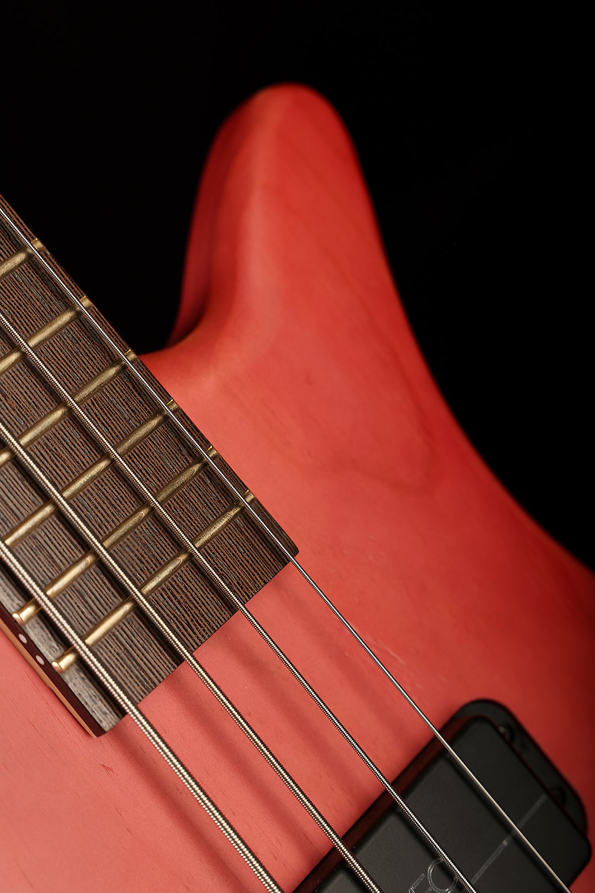 Warwick RockBass Streamer STD 4 String Burgundy Red Trans Satin