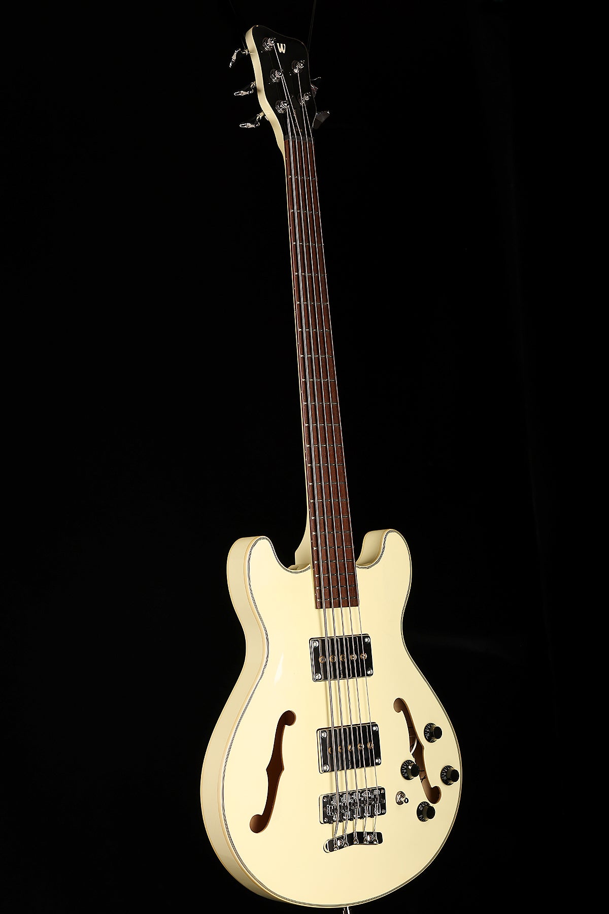Preloved Warwick RockBass Starbass 5, Cream White High Polish
