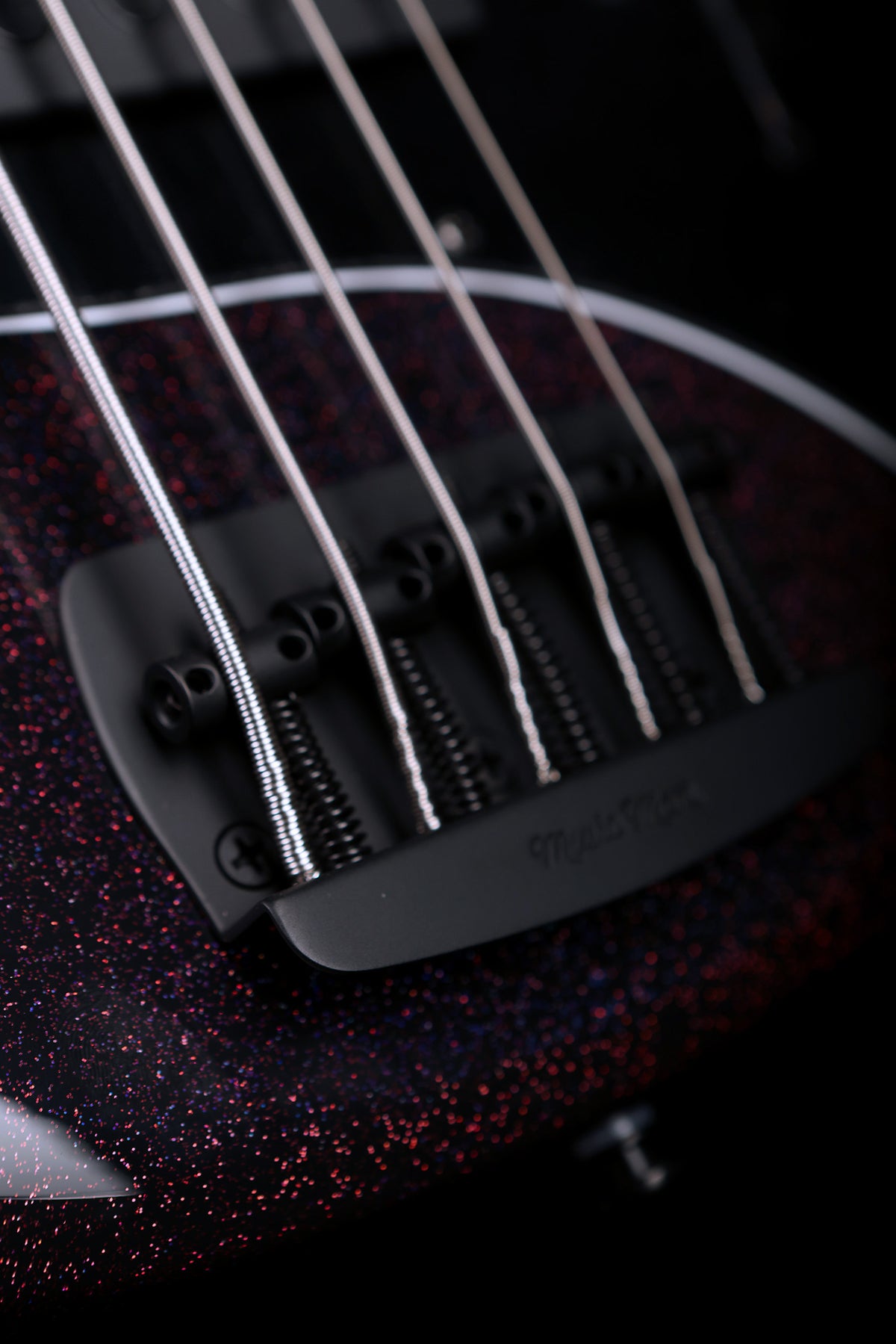 Ernie Ball Music Man Dark Ray 5 Dark Rainbow - Bass Centre Music Store Melbourne