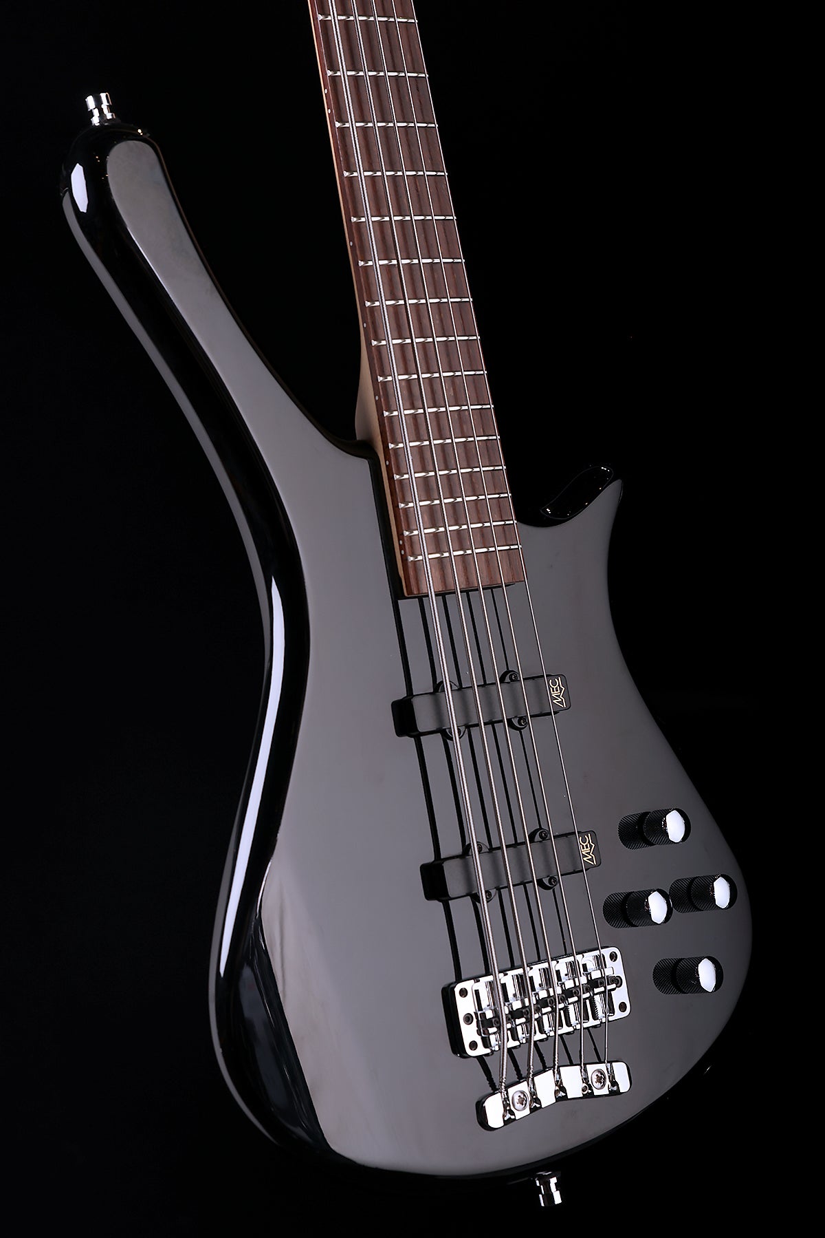 Demo Warwick RockBass Fortress 5-String Solid Black High Polish