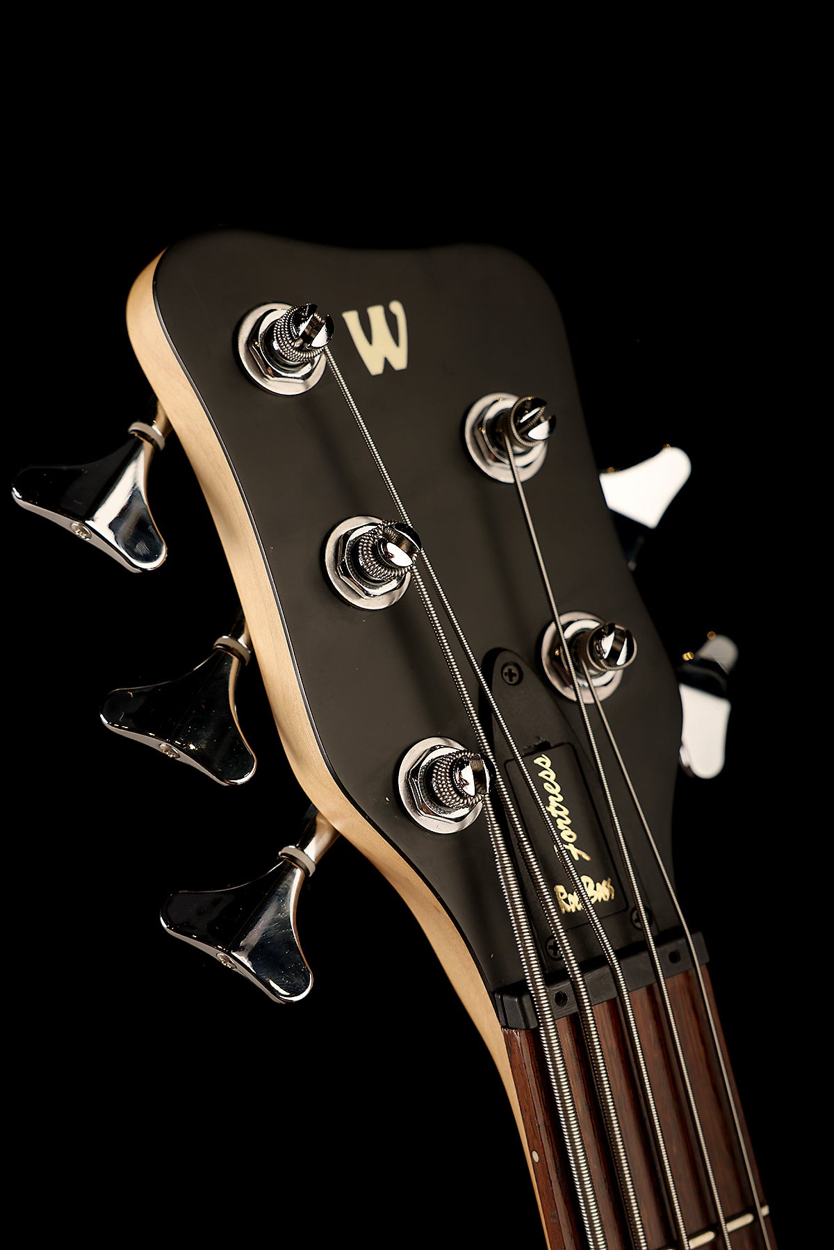 Demo Warwick RockBass Fortress 5-String Solid Black High Polish