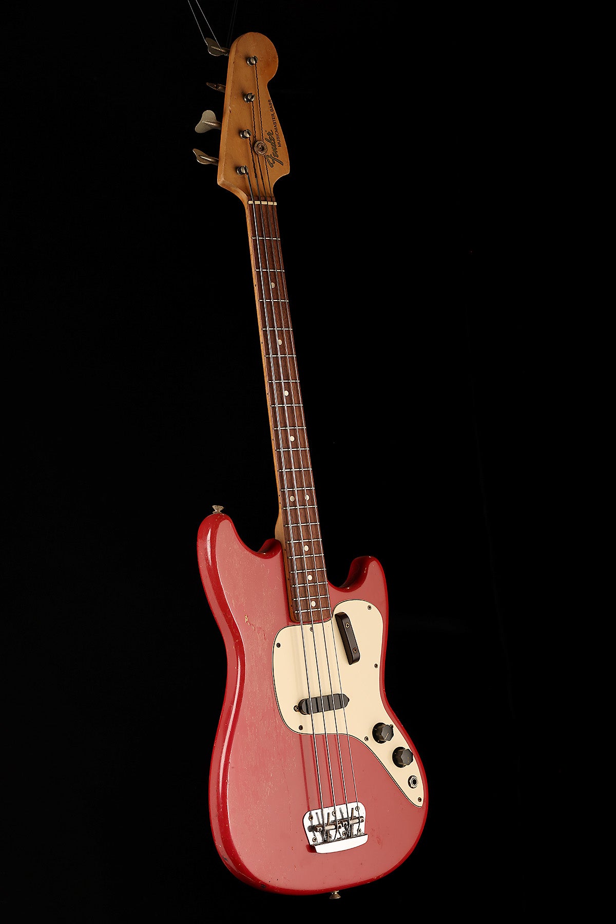 Preloved 1972 Fender Musicmaster Bass Dakota Red