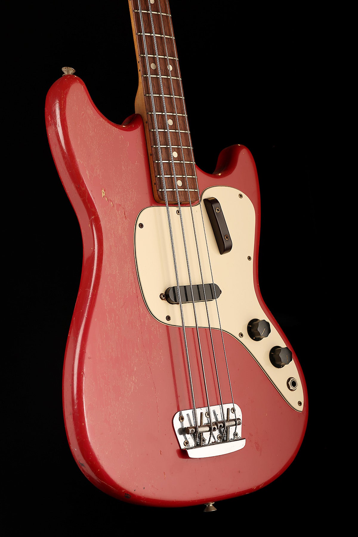 Preloved 1972 Fender Musicmaster Bass Dakota Red