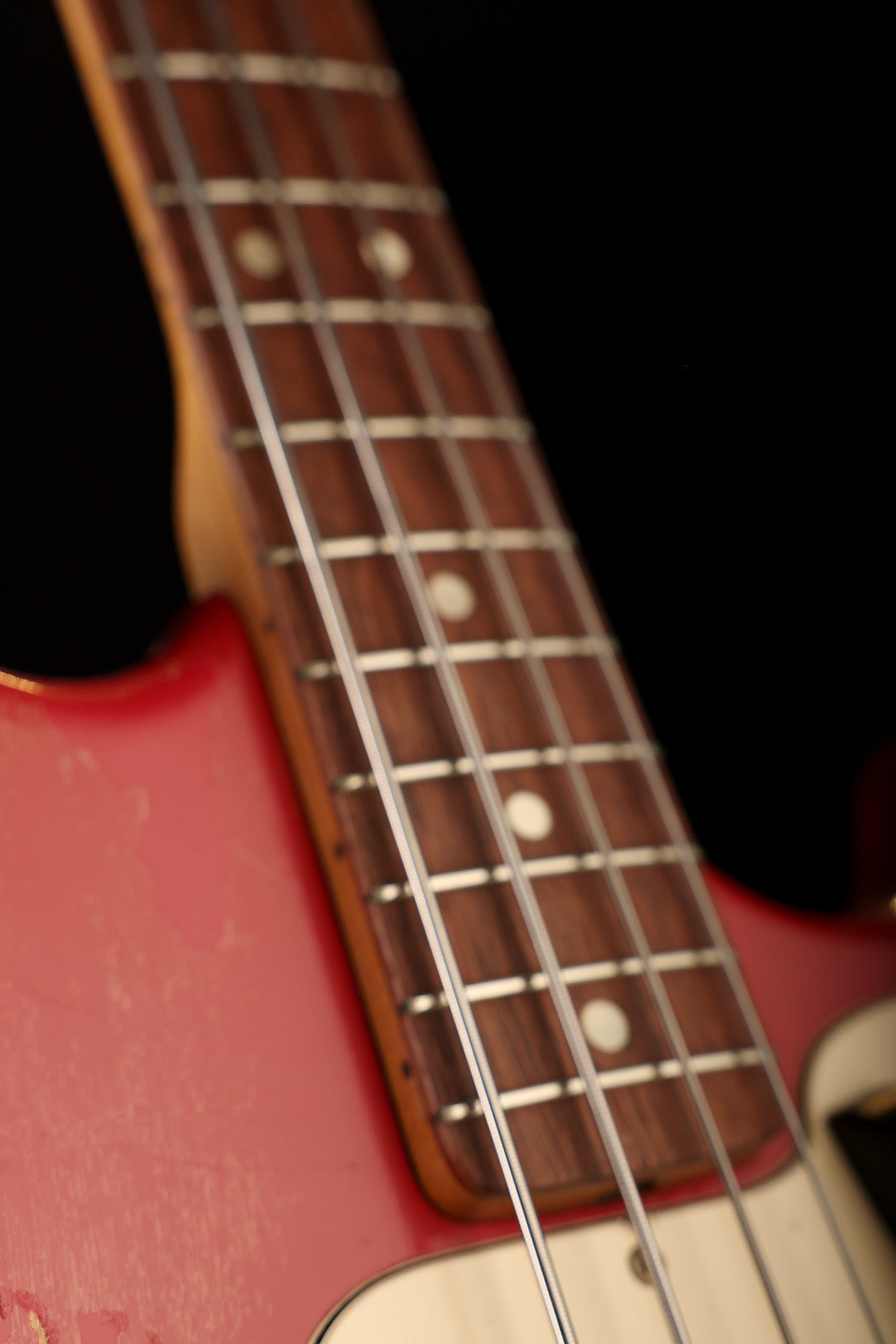 Preloved 1972 Fender Musicmaster Bass Dakota Red