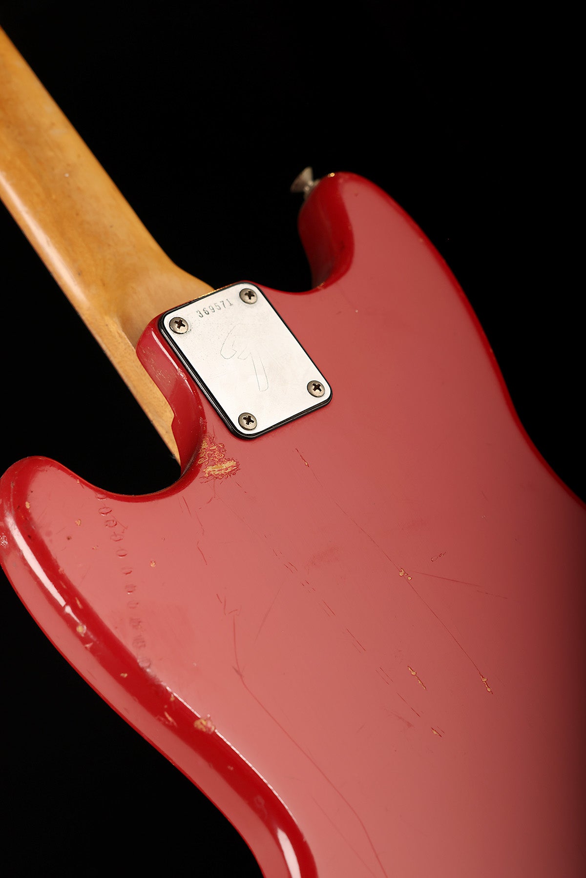 Preloved 1972 Fender Musicmaster Bass Dakota Red
