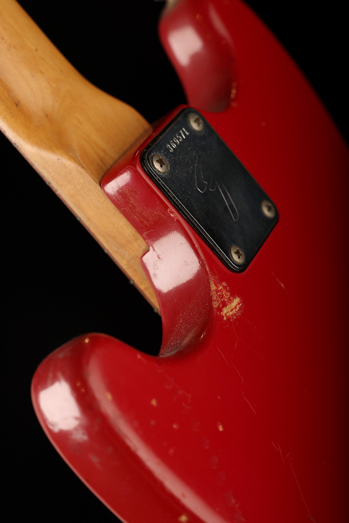 Preloved 1972 Fender Musicmaster Bass Dakota Red