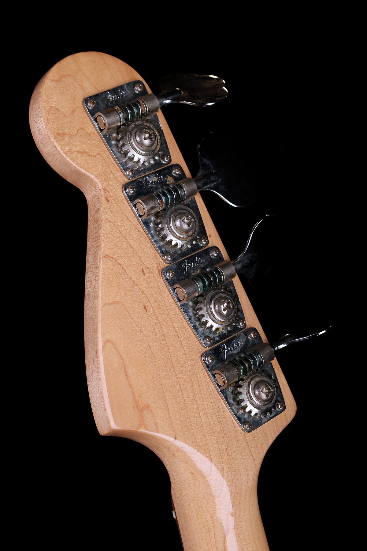 Preloved Fender 70&#39;s Mustang Candy Apple Red Competition Stripe w/case - Bass Centre Music Store Melbourne