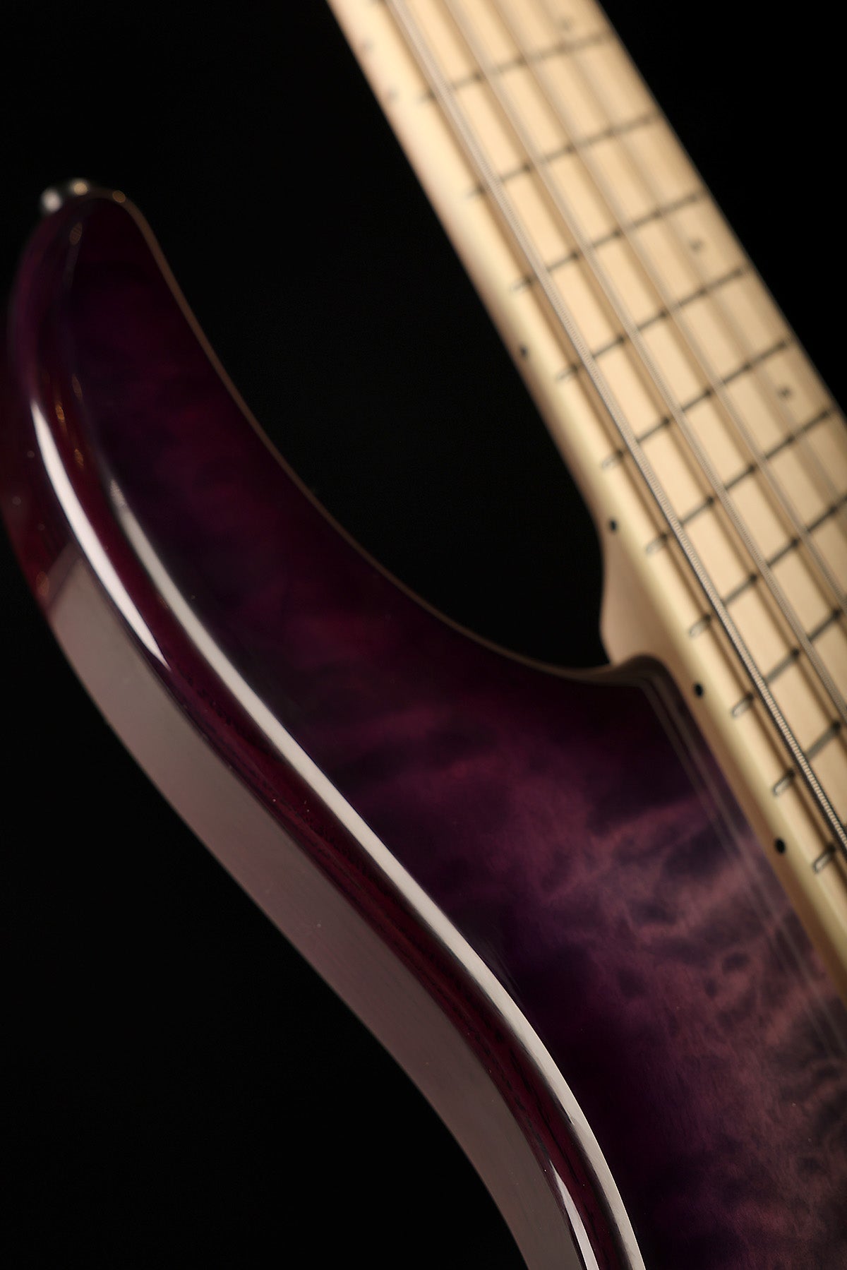 Dingwall Combustion 5 Quilt Top 3X Ultra Violet Burst - Bass Centre Music Store Melbourne