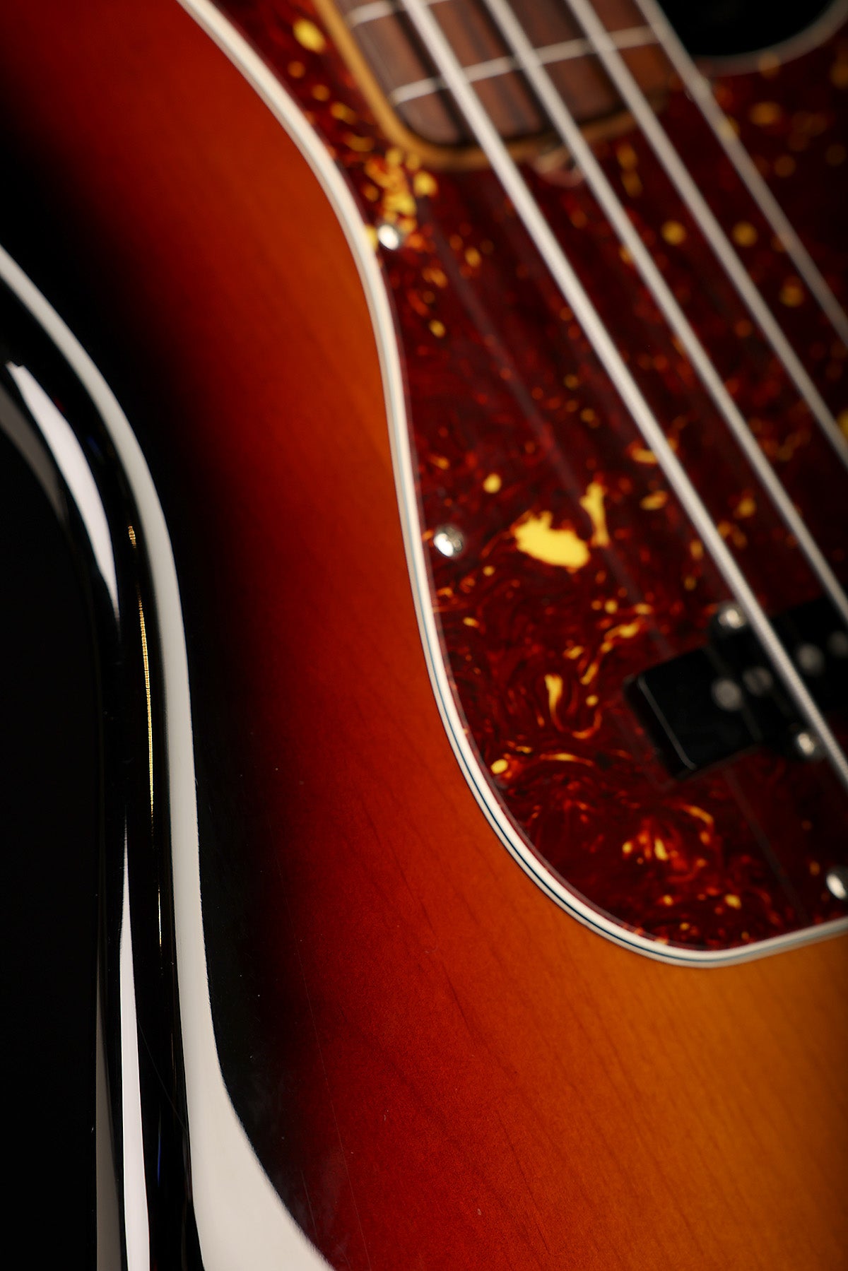 Preloved Fender American Pro II Jazz Bass Fretless Sunburst w/case - Bass Centre Music Store Melbourne