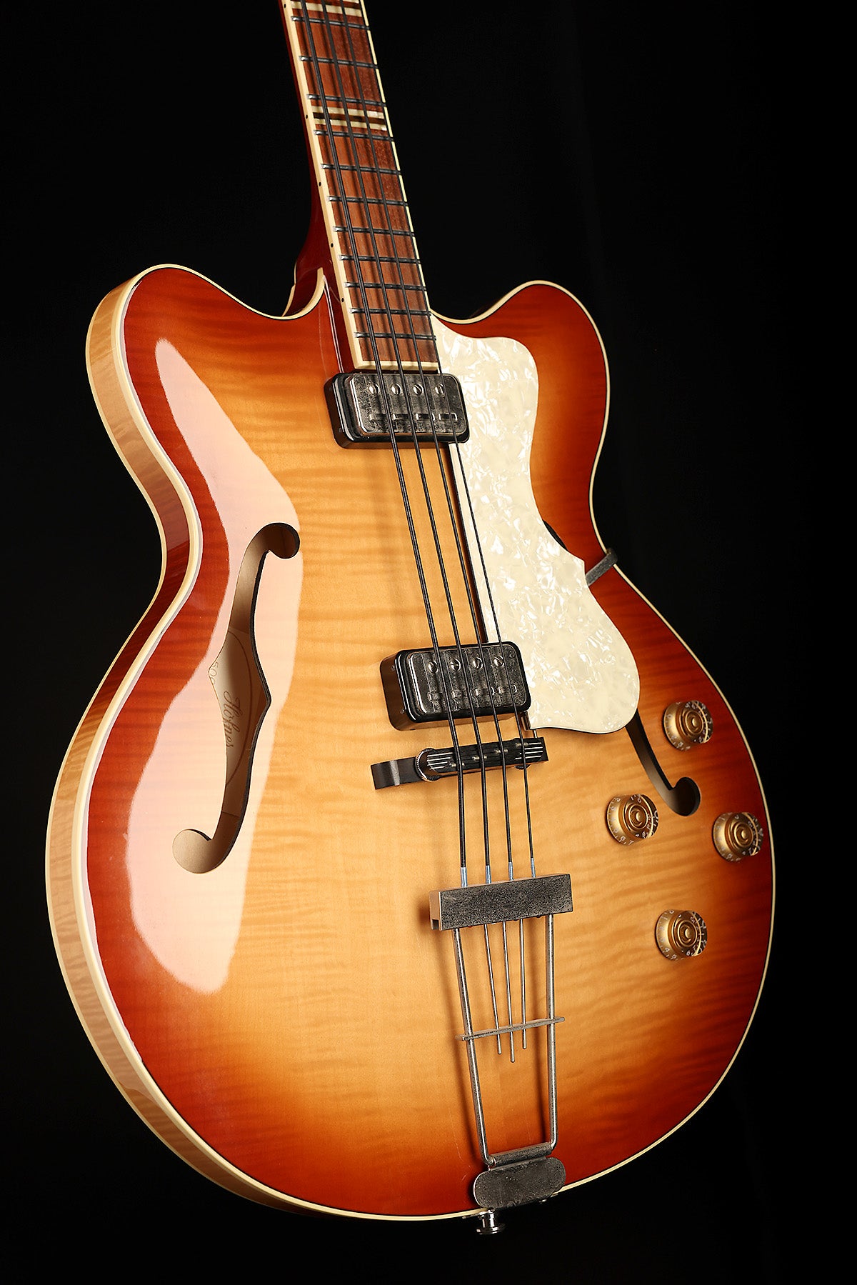 Preloved Hofner Contemporary Verythin Bass - Bass Centre Music Store Melbourne