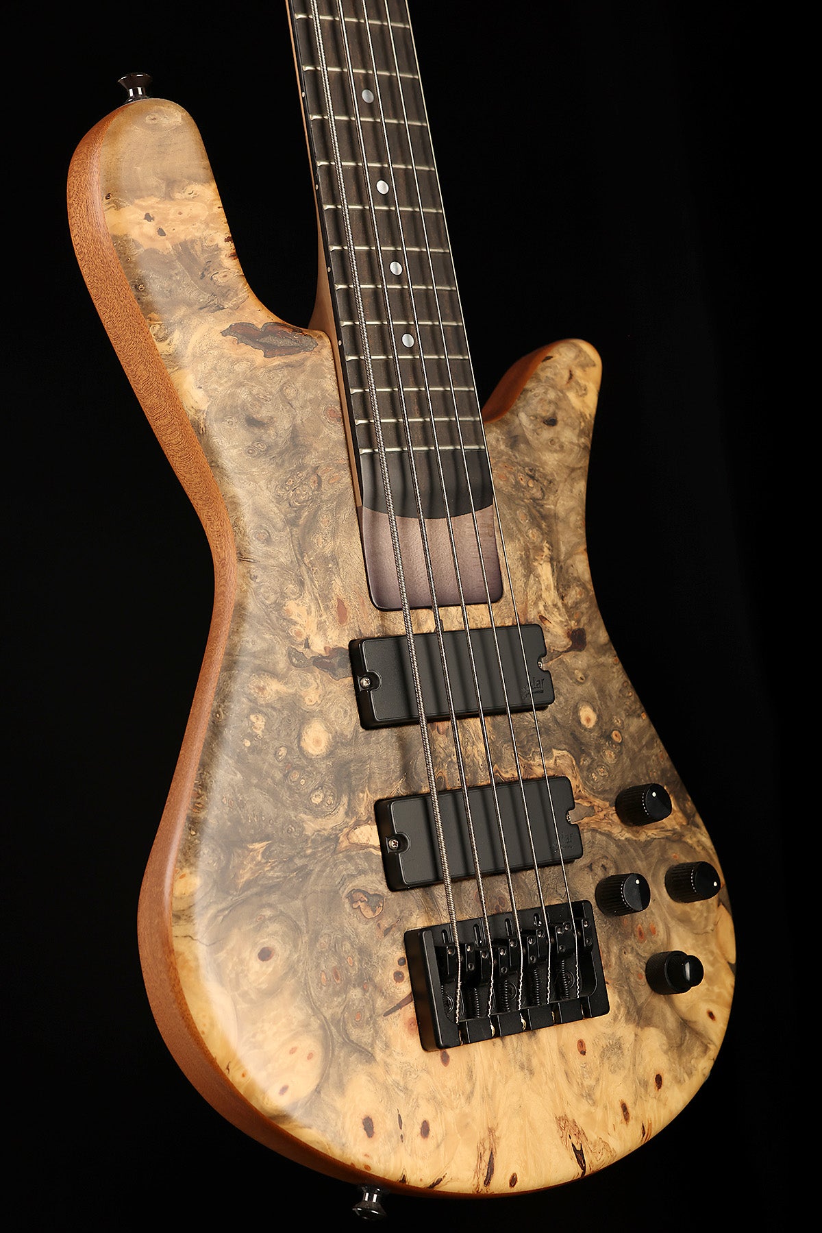 Preloved USA Spector NS5 Bolt On Buckeye Burl