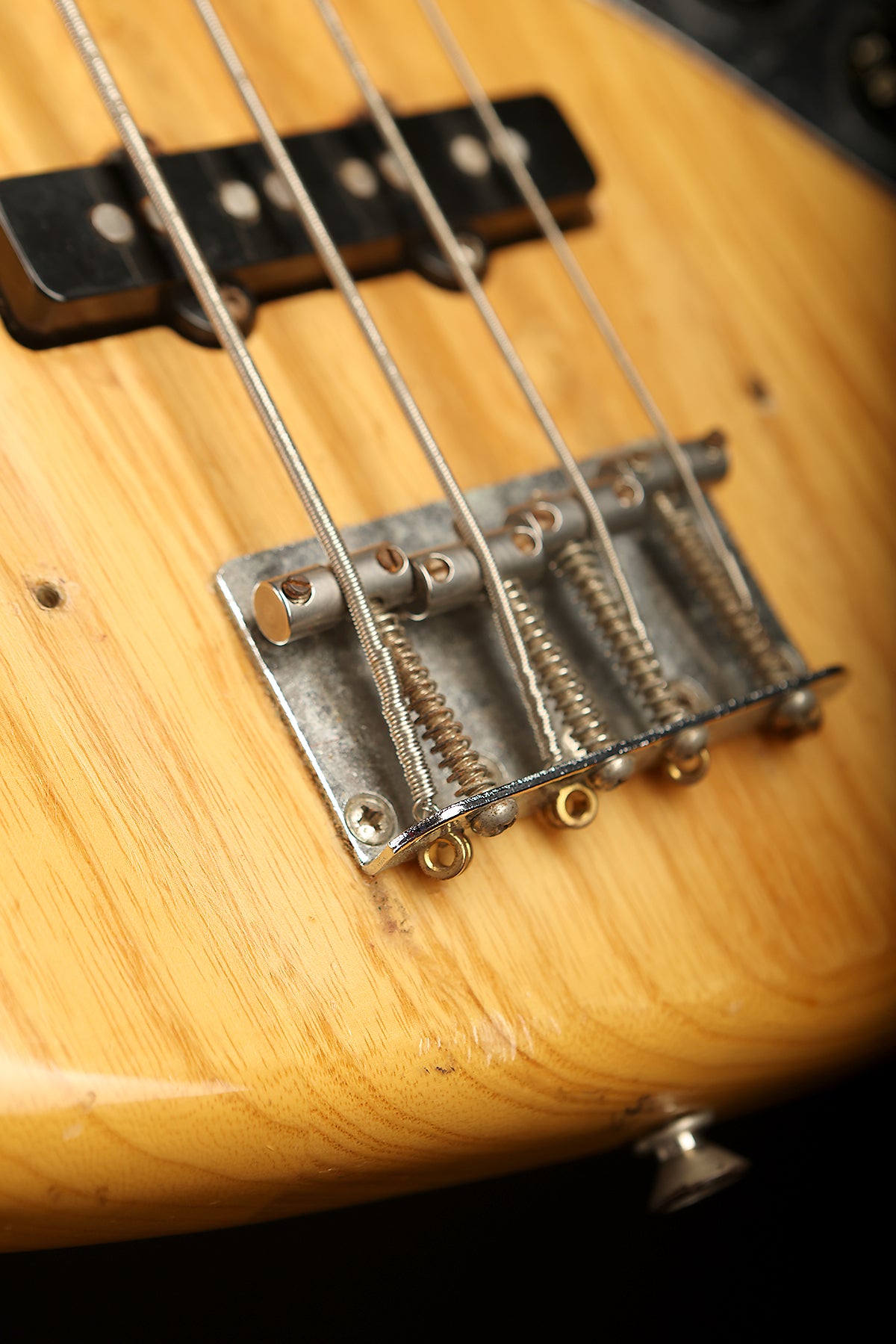 1977 Fender Jazz Bass, Natural - Maple w/case - Bass Centre Music Store Melbourne