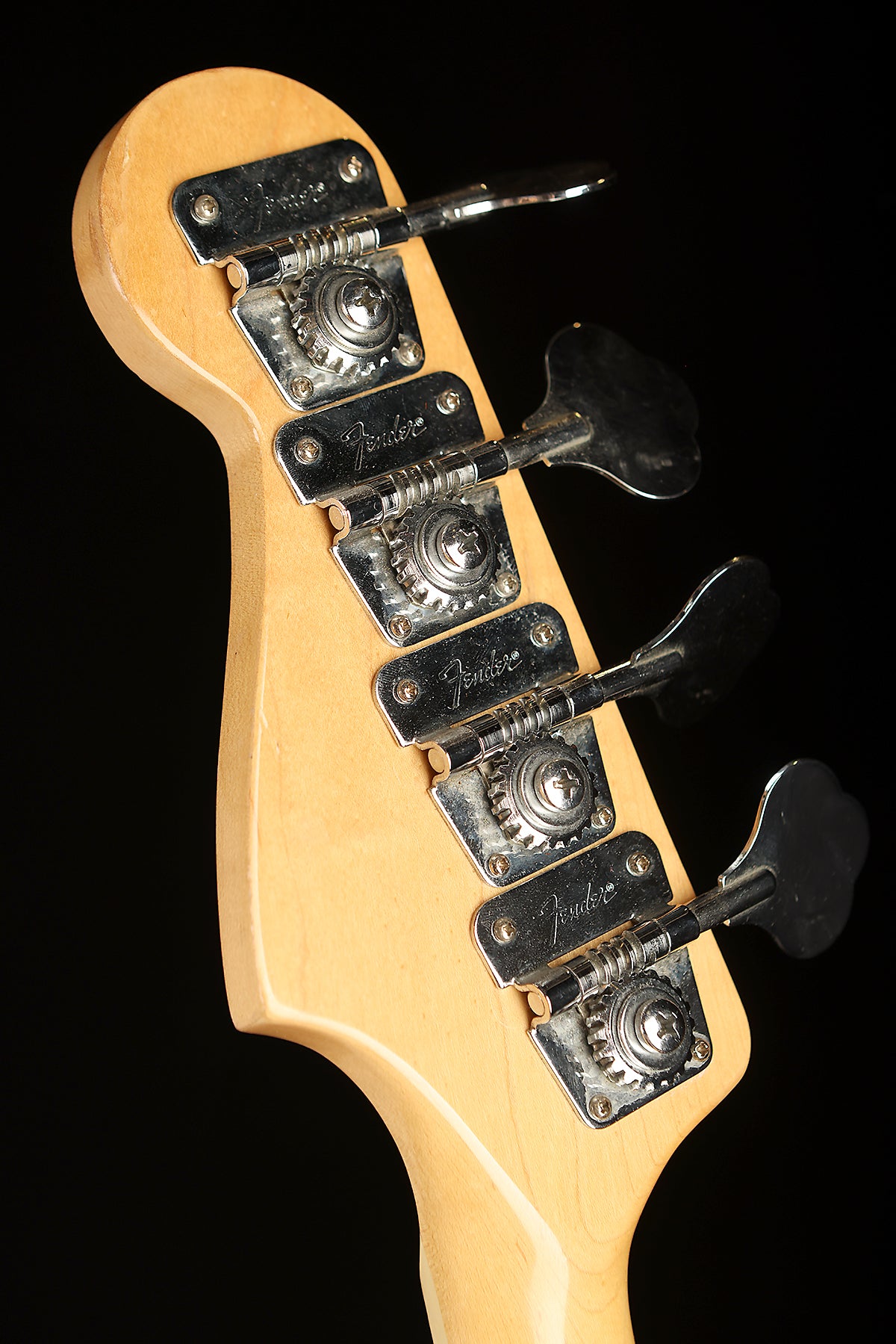 1977 Fender Jazz Bass, Natural - Maple w/case - Bass Centre Music Store Melbourne