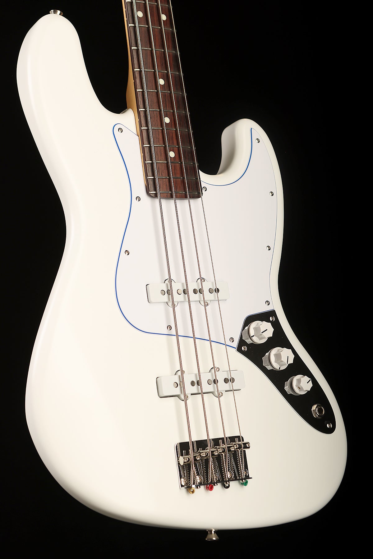 FENDER Made in Japan Limited Hybrid II Jazz Bass®, Blanc