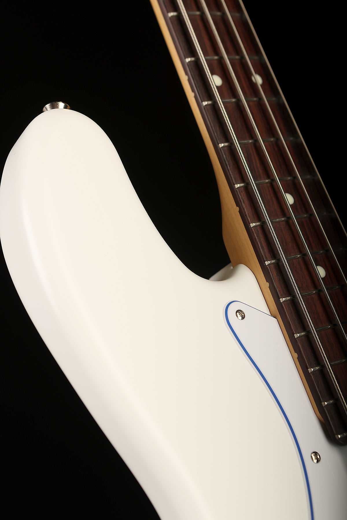 FENDER Made in Japan Limited Hybrid II Jazz Bass®, Blanc