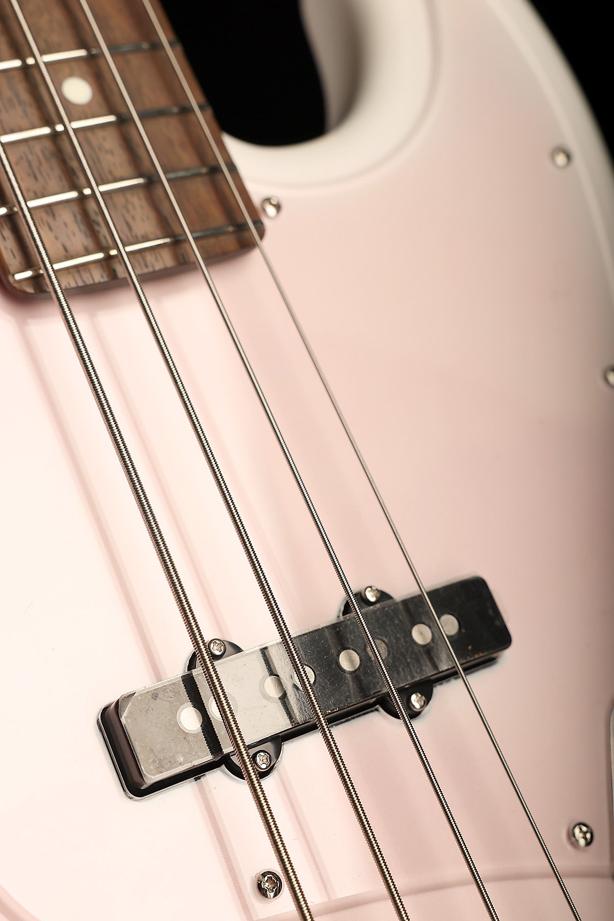 Fender Japan Hybrid II 2026 Collection Jazz Bass® Misty Pink Satin - Bass Centre Music Store Melbourne
