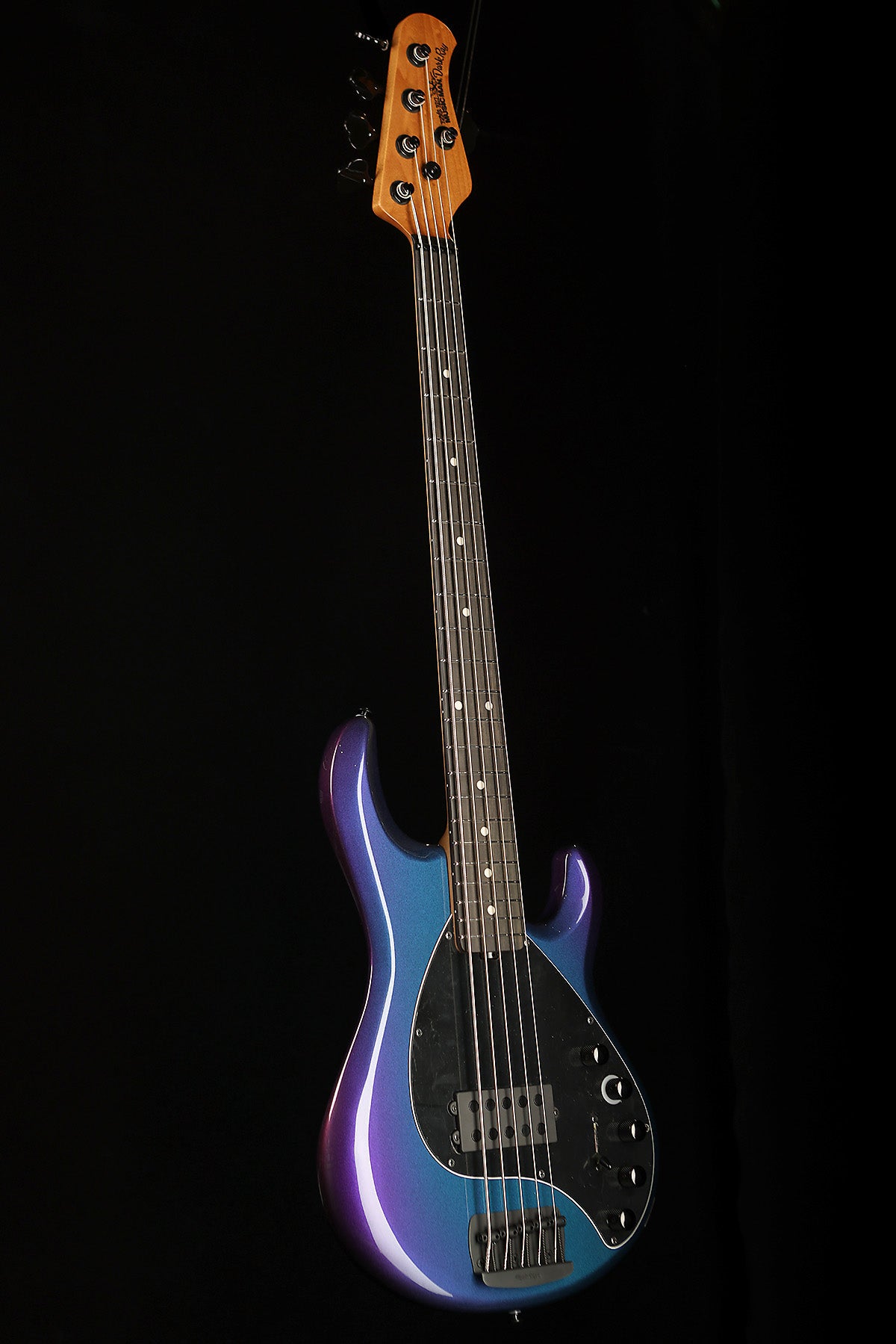 Ernie Ball Music Man Dark Ray 5 Sapphire Iris Limited Edition - Bass Centre Music Store Melbourne