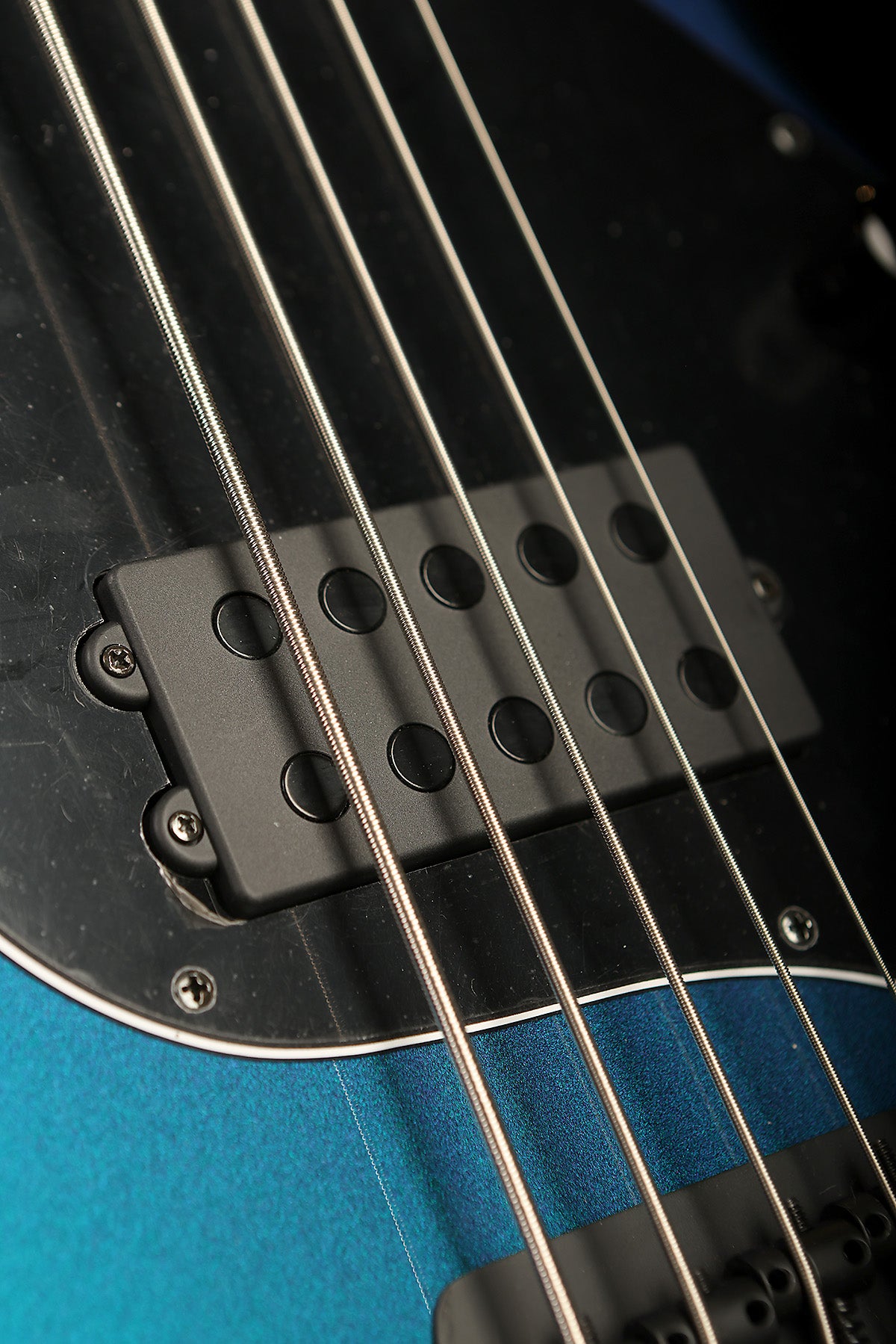 Ernie Ball Music Man Dark Ray 5 Sapphire Iris Limited Edition - Bass Centre Music Store Melbourne