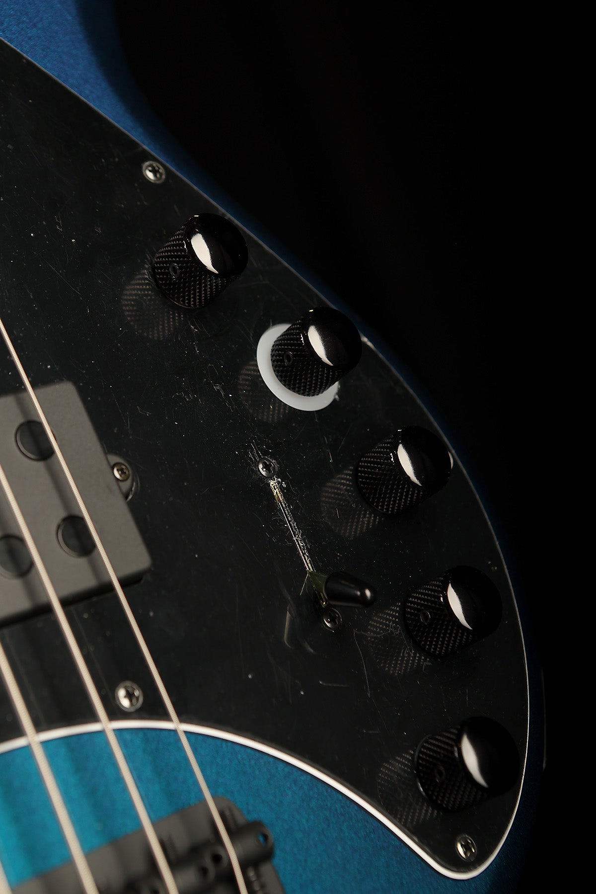 Ernie Ball Music Man Dark Ray 5 Sapphire Iris Limited Edition - Bass Centre Music Store Melbourne