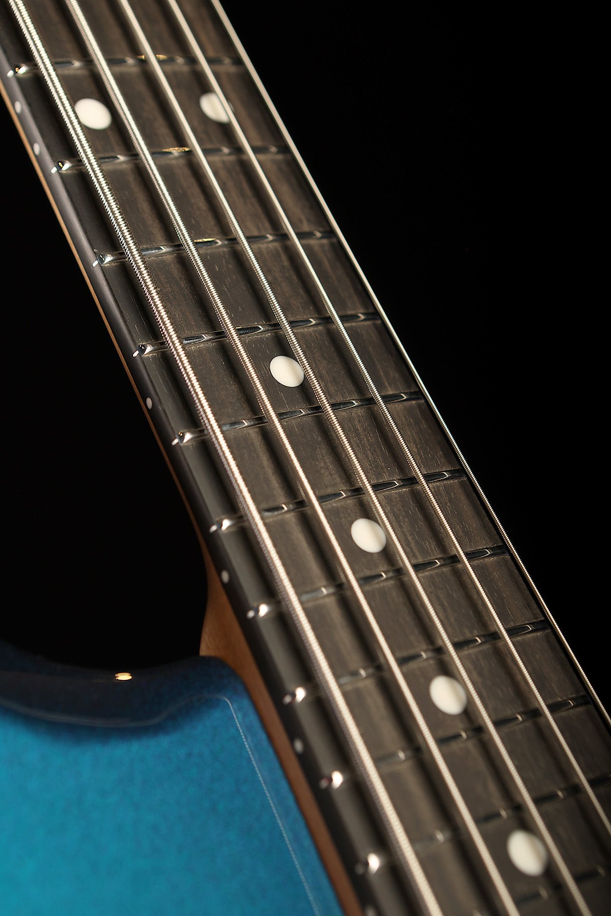 Ernie Ball Music Man Dark Ray 5 Sapphire Iris Limited Edition - Bass Centre Music Store Melbourne