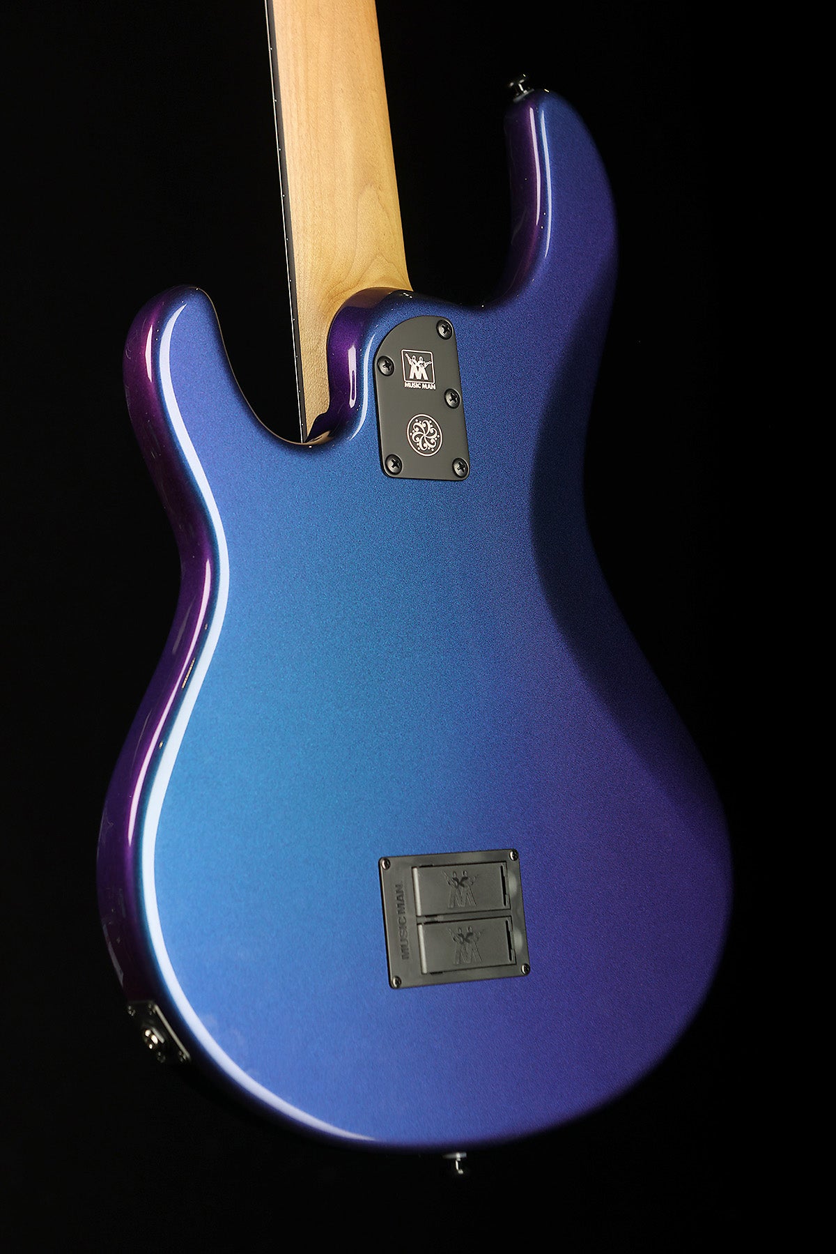 Ernie Ball Music Man Dark Ray 5 Sapphire Iris Limited Edition - Bass Centre Music Store Melbourne