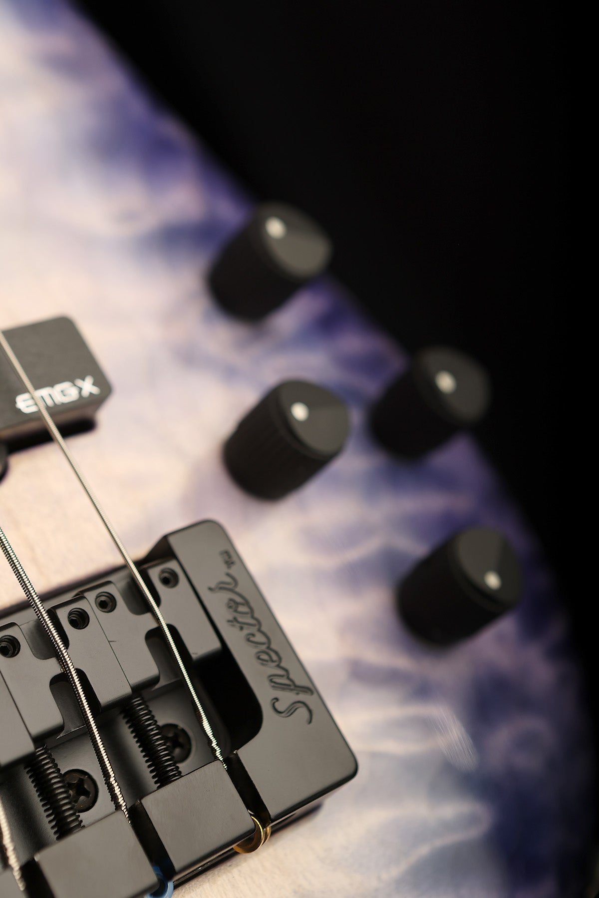 USA Spector NS4 Medium Scale, Purple Fade - Bass Centre Music Store Melbourne