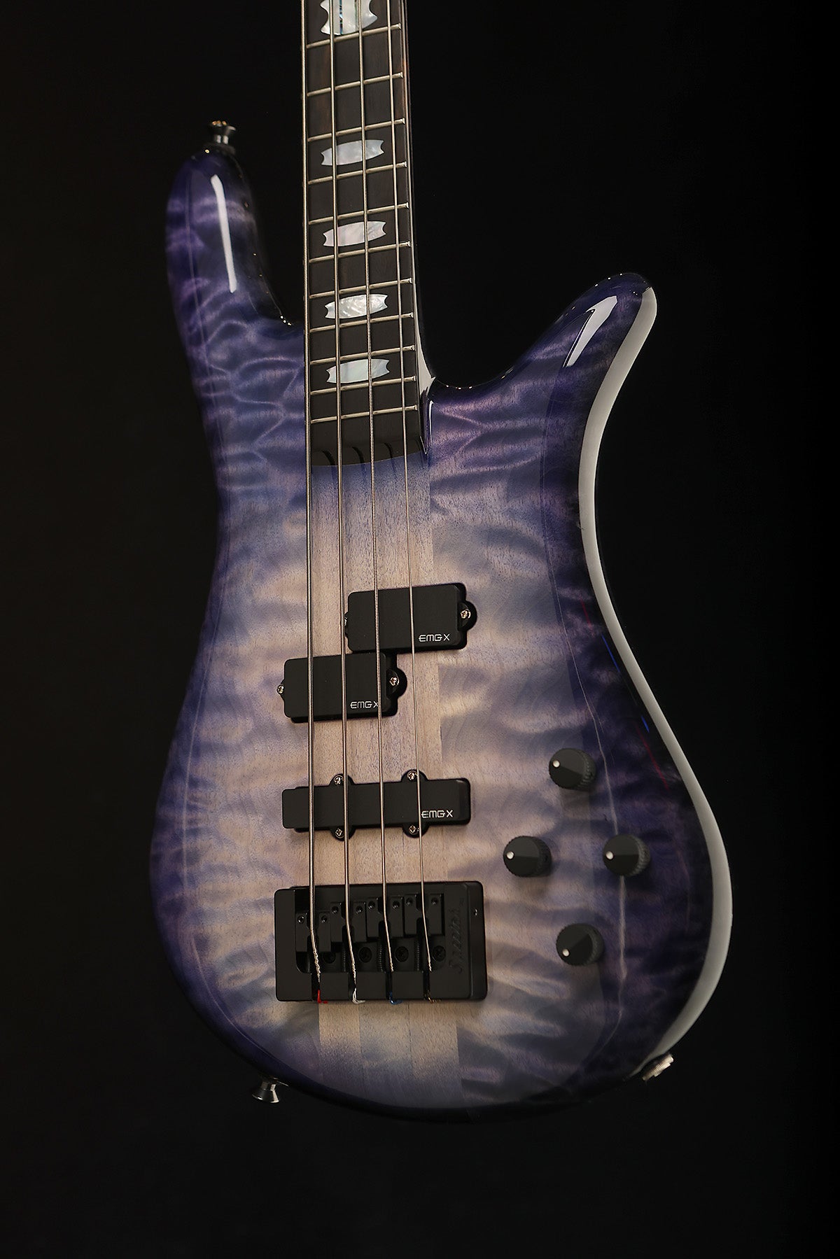 USA Spector NS4 Medium Scale, Purple Fade - Bass Centre Music Store Melbourne
