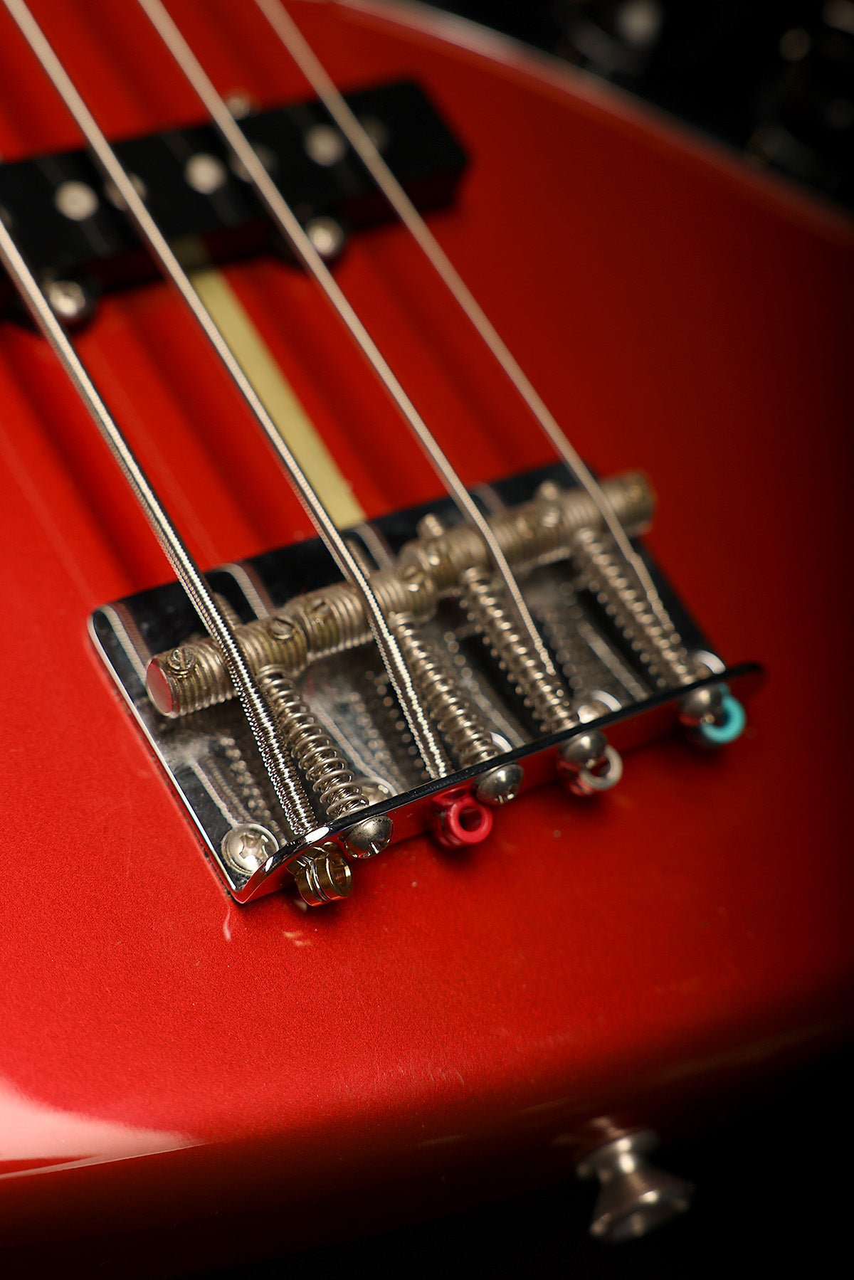 Fender Custom Shop 1960 Jazz Bass, Candy Apple Red - Bass Centre Music Store Melbourne