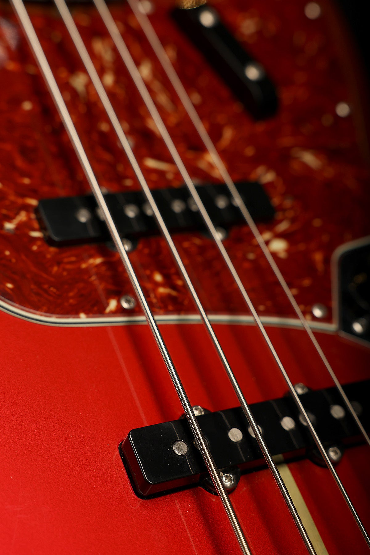 Fender Custom Shop 1960 Jazz Bass, Candy Apple Red - Bass Centre Music Store Melbourne