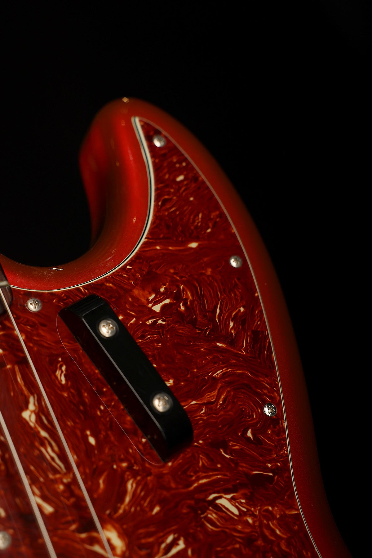 Fender Custom Shop 1960 Jazz Bass, Candy Apple Red - Bass Centre Music Store Melbourne