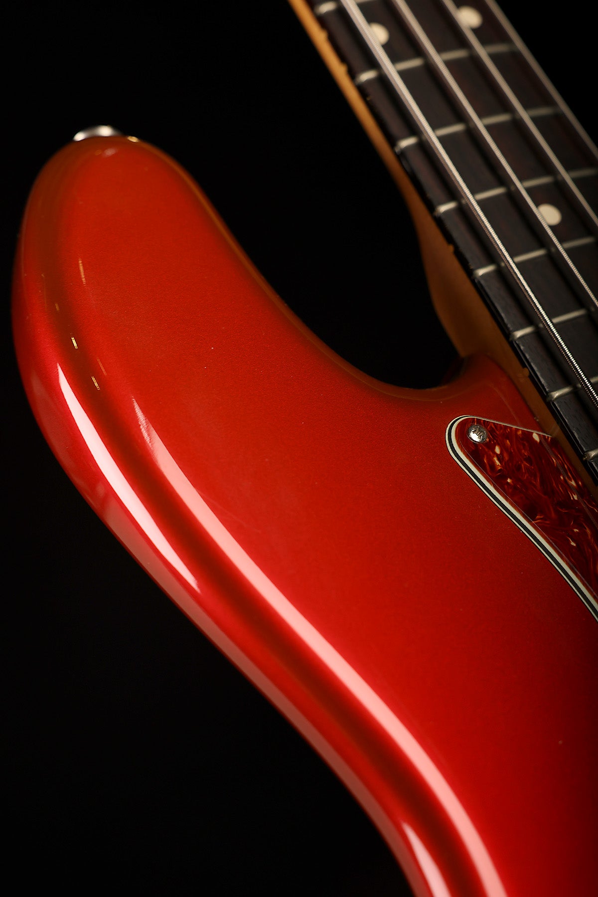 Fender Custom Shop 1960 Jazz Bass, Candy Apple Red - Bass Centre Music Store Melbourne