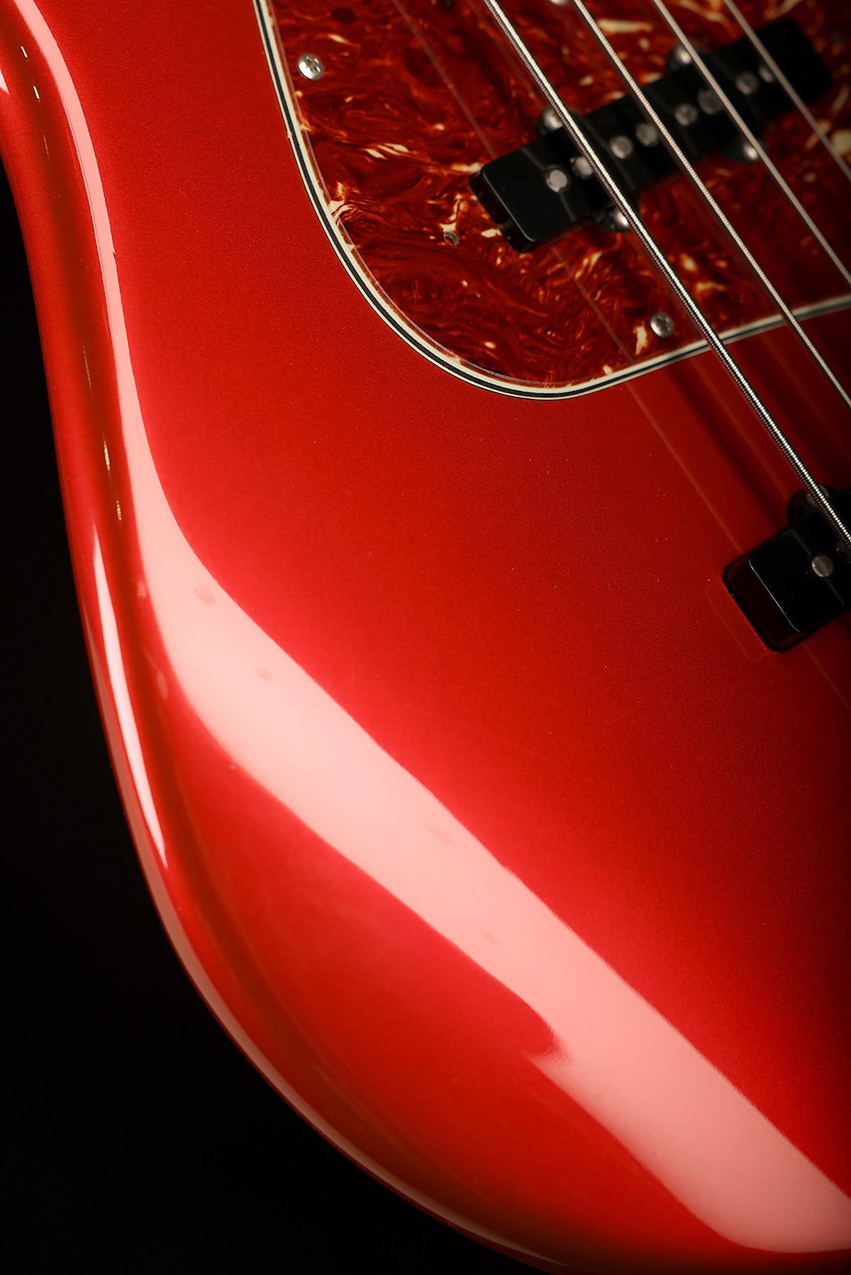 Fender Custom Shop 1960 Jazz Bass, Candy Apple Red - Bass Centre Music Store Melbourne